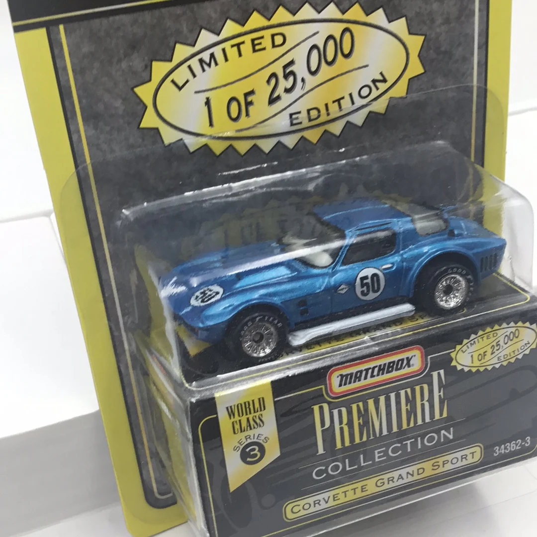 Matchbox Premiere series 3 Corvette Grand Sport blue 5A5 - Image 3