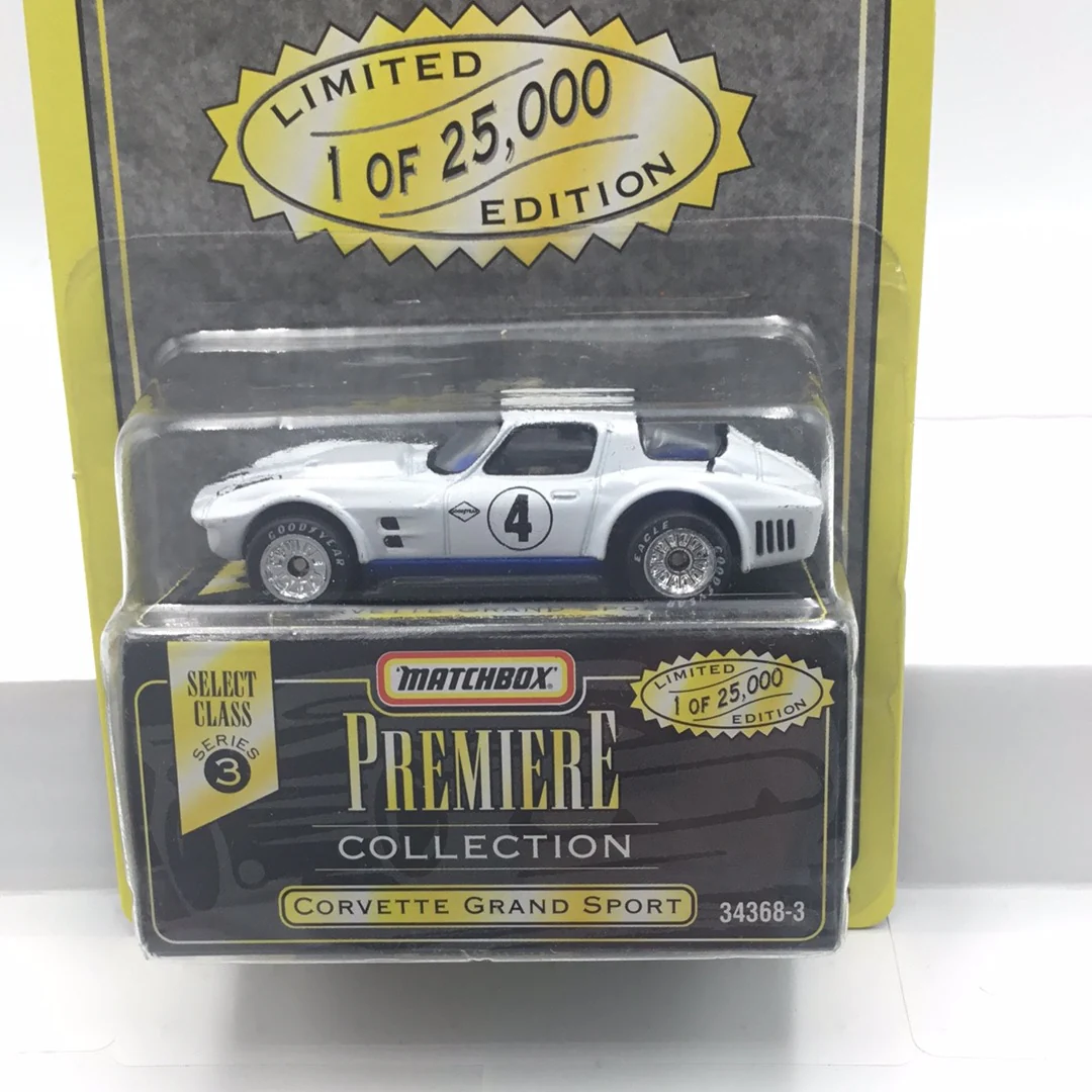 Matchbox Premiere series 3 Corvette Grand Sport white 5A5 - Image 2