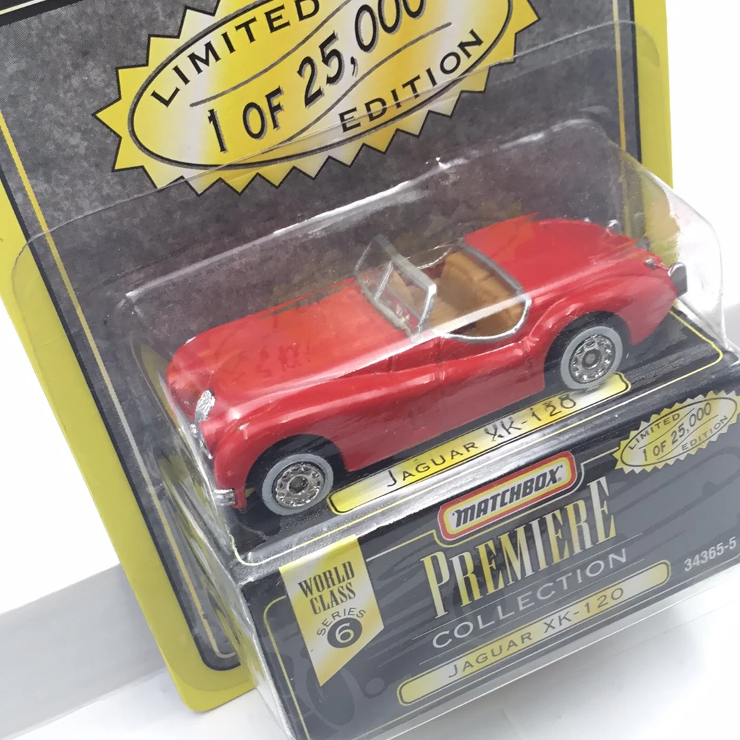 Matchbox Premiere series 6 Jaguar XK-120 red 5E1 - Image 3