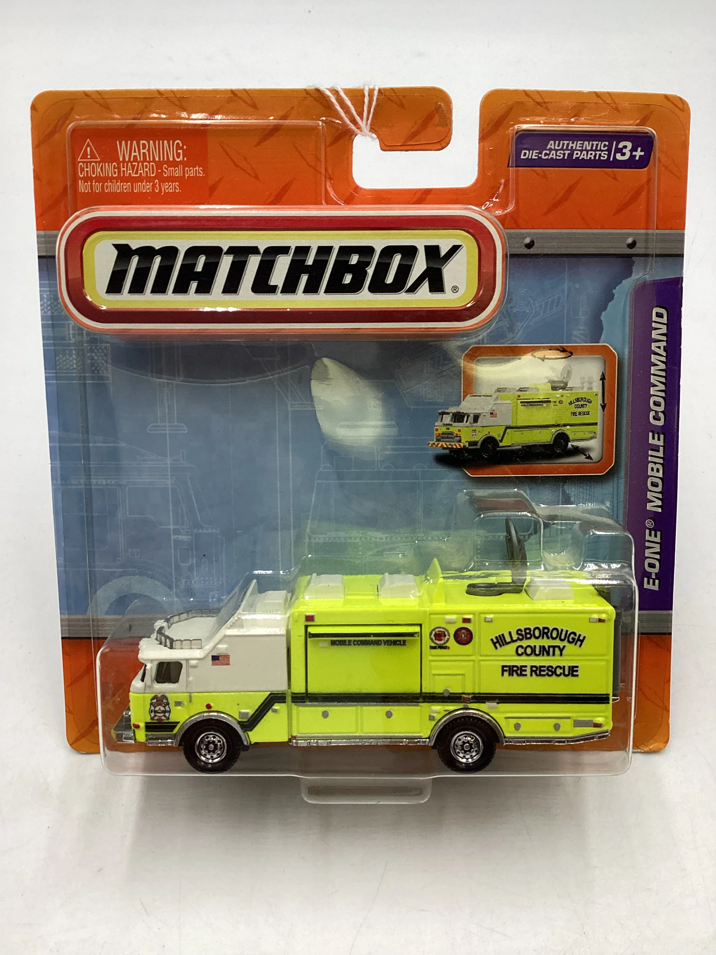Matchbox Real Working Parts E-One Mobile Command - Image 2