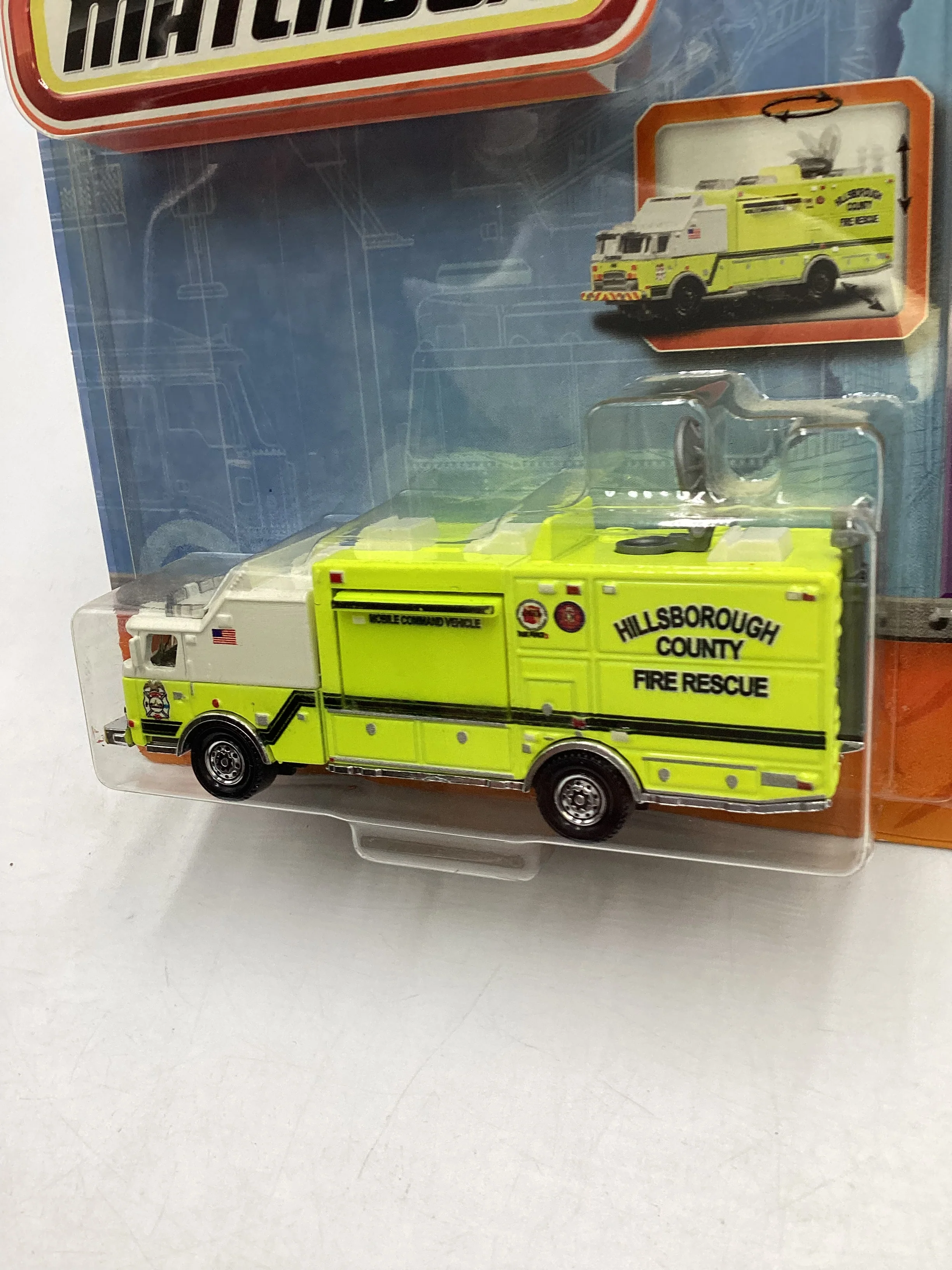 Matchbox Real Working Parts E-One Mobile Command - Image 4