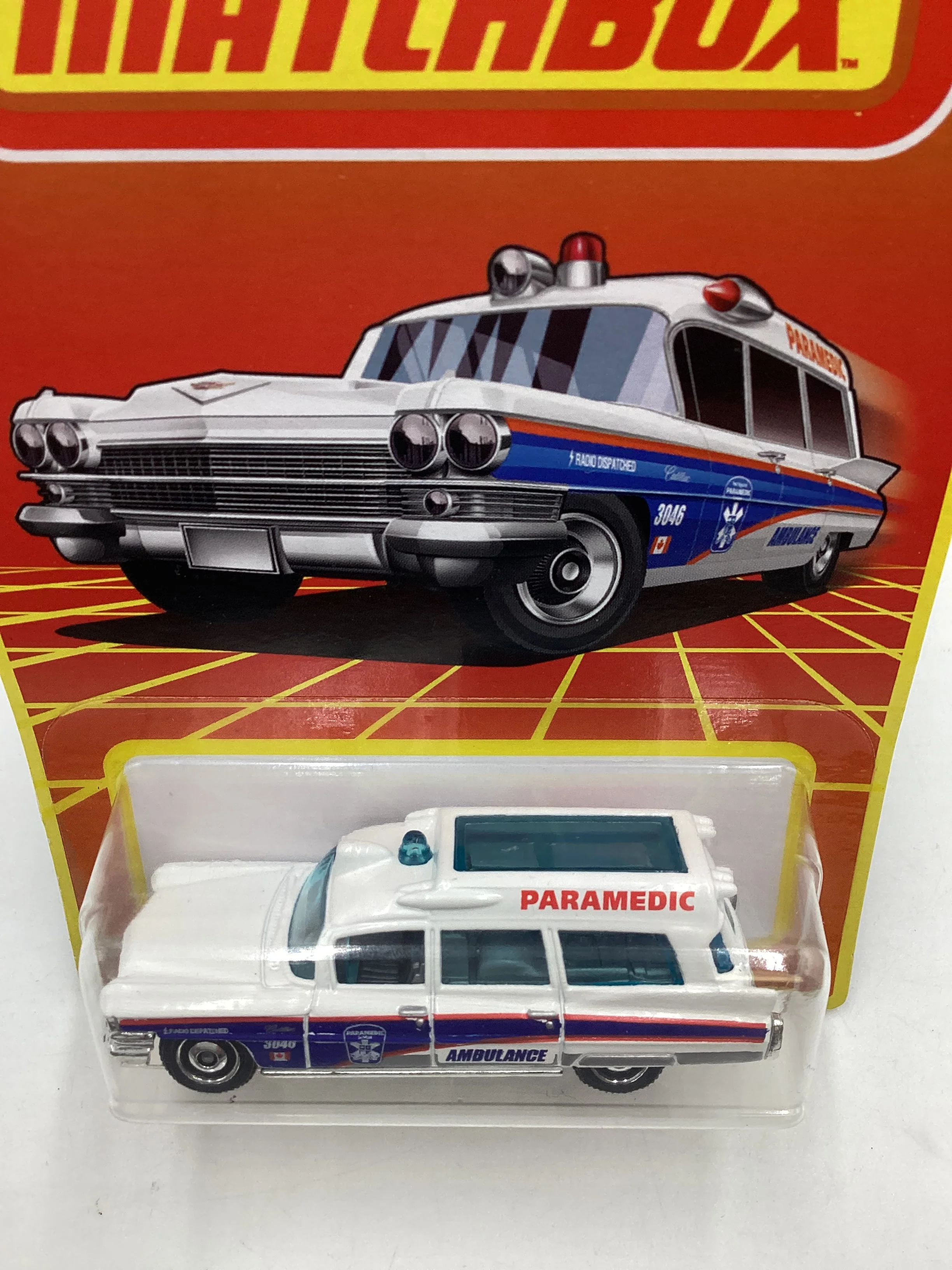 Matchbox Retro Series #8 63 Cadillac Ambulance 161B - Image 5