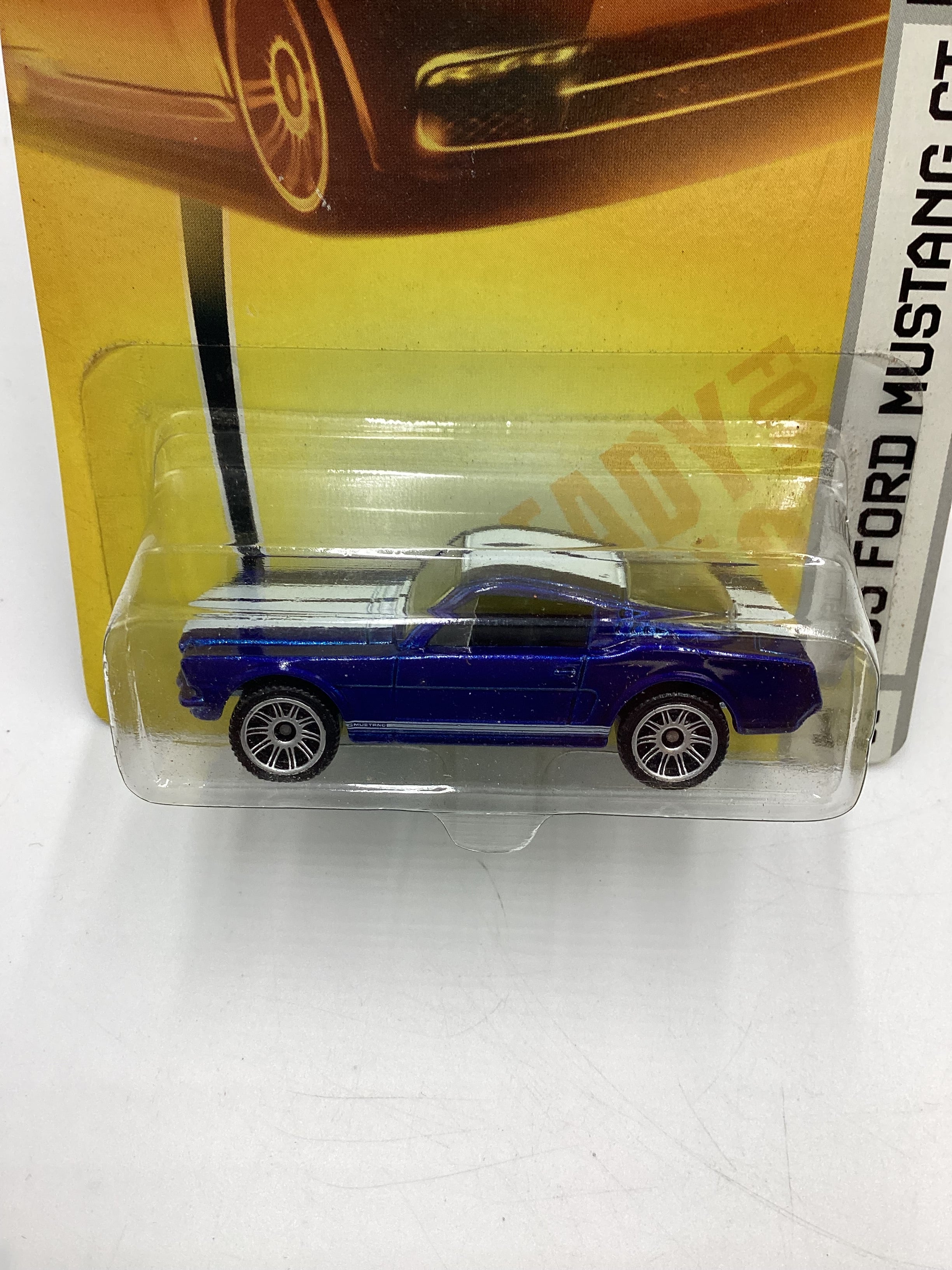 Matchbox Sports Cars #13 65 Ford Mustang Blue 208A - Image 3