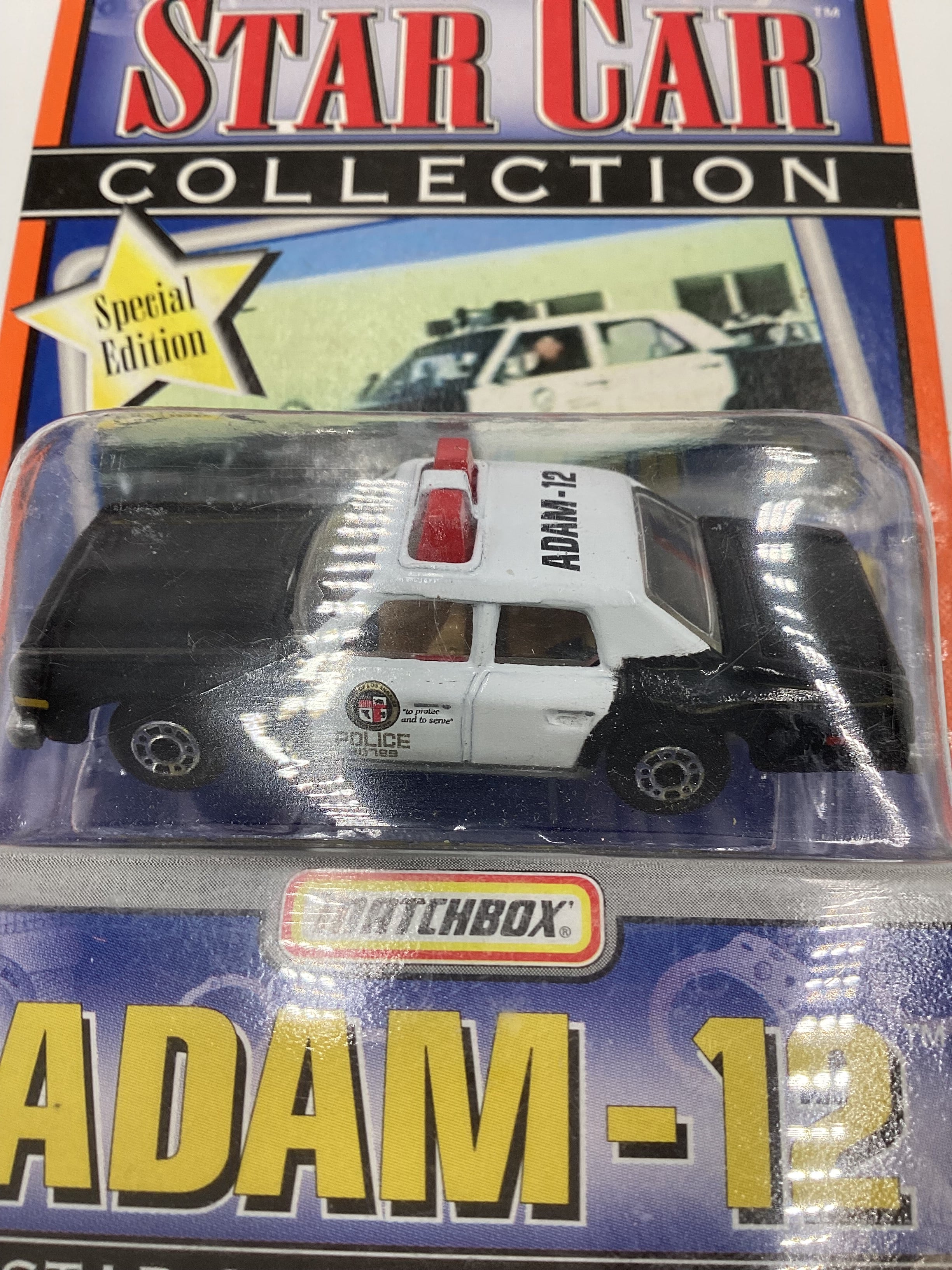 Matchbox Star Car Collection Adam-12 Grand Fury Police Car - Image 6