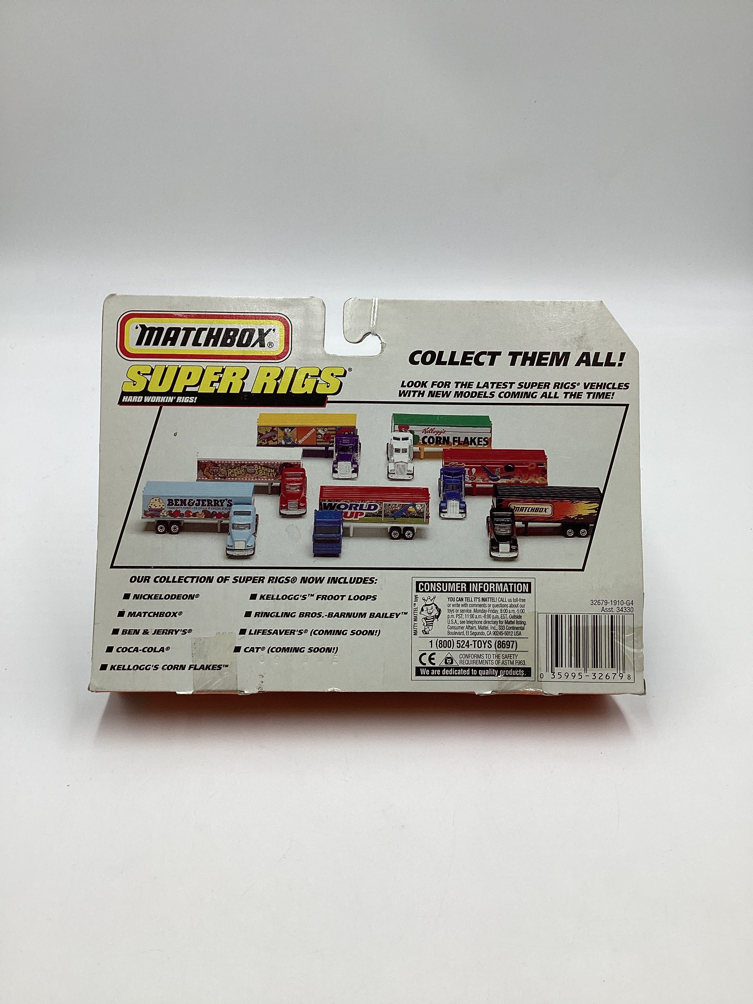Matchbox Super Rigs Blue Mack Truck Ben & Jerry’s 206C - Image 6