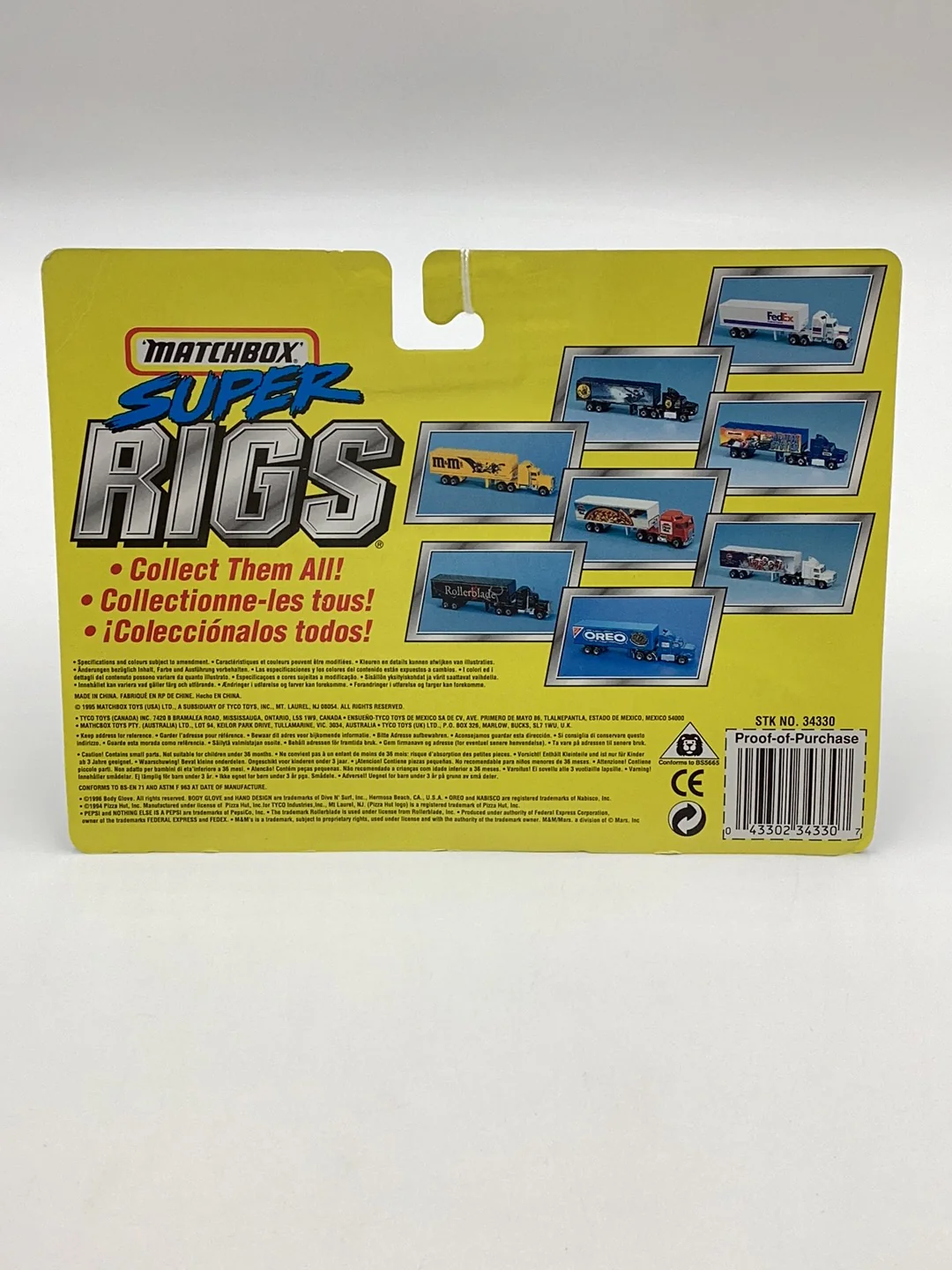 Matchbox Super Rigs Body Glove Mack CH600 168N - Image 4
