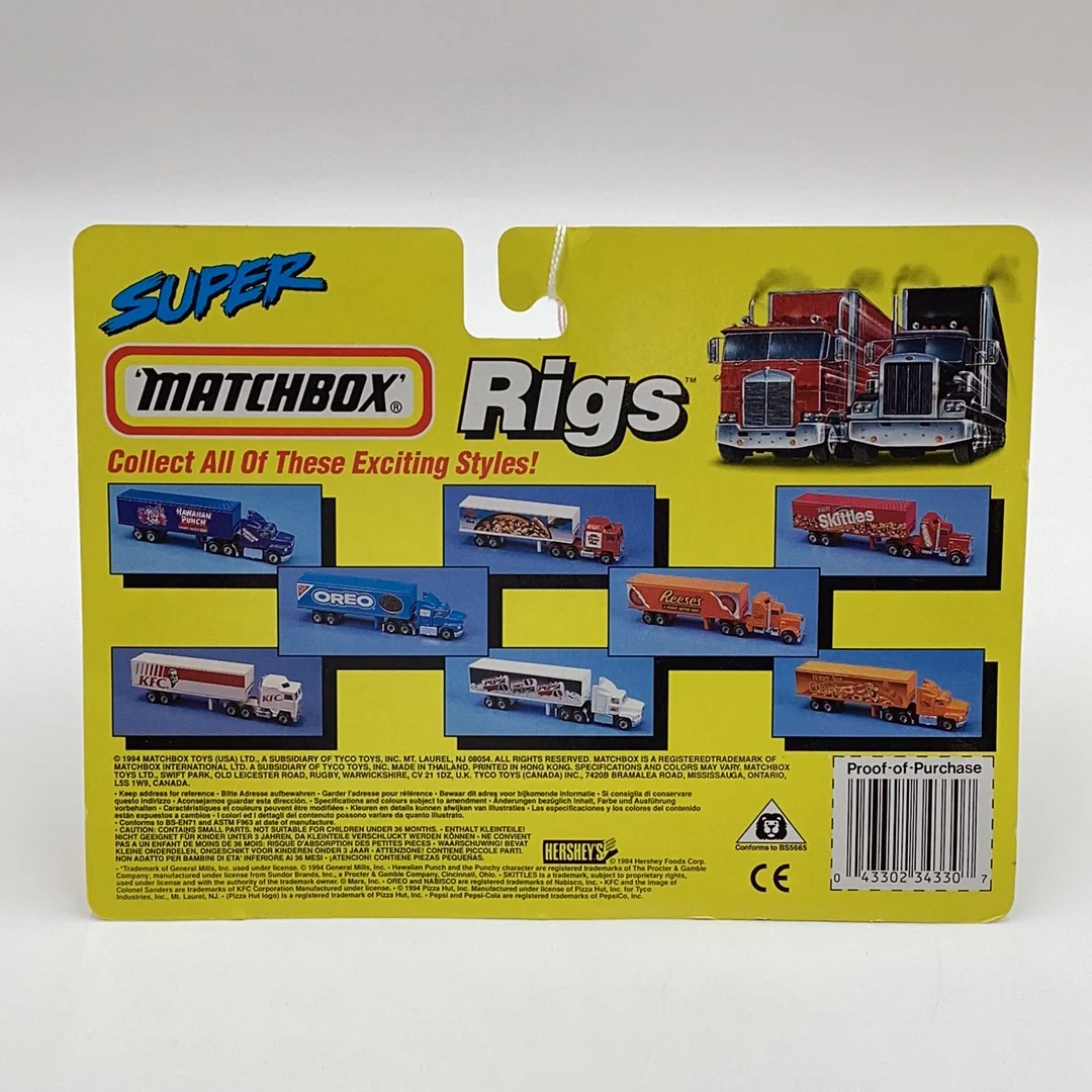 Matchbox Super Rigs Honey Nut Cheerios Ford Aeromax 168P - Image 4