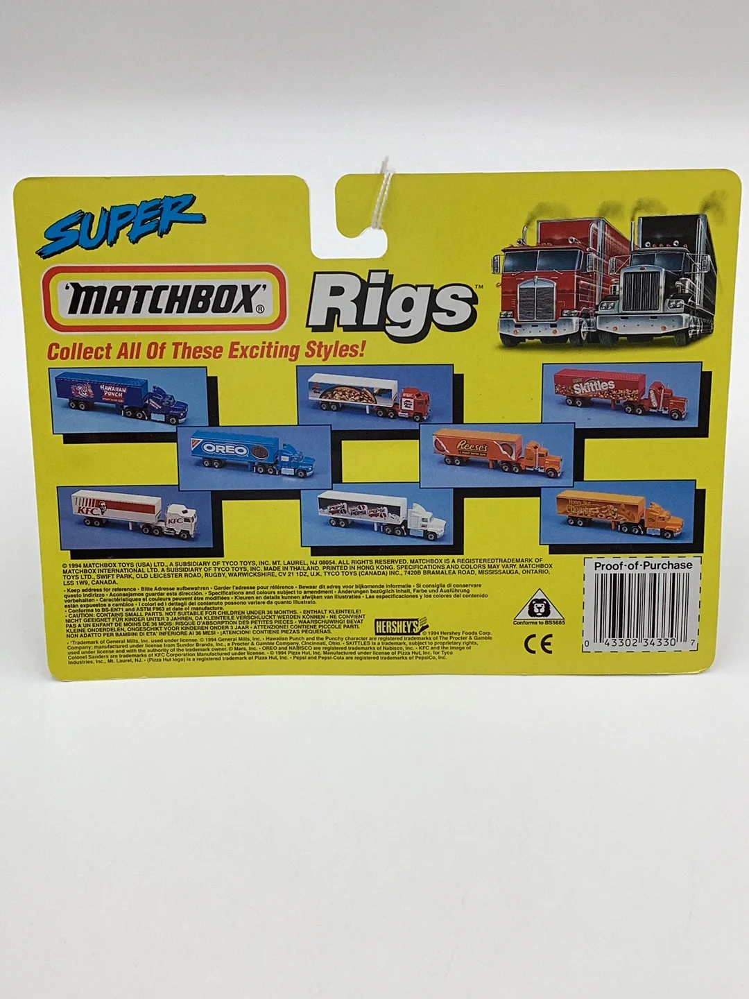 Matchbox Super Rigs Oreo Ford Aeromax 168T - Image 4
