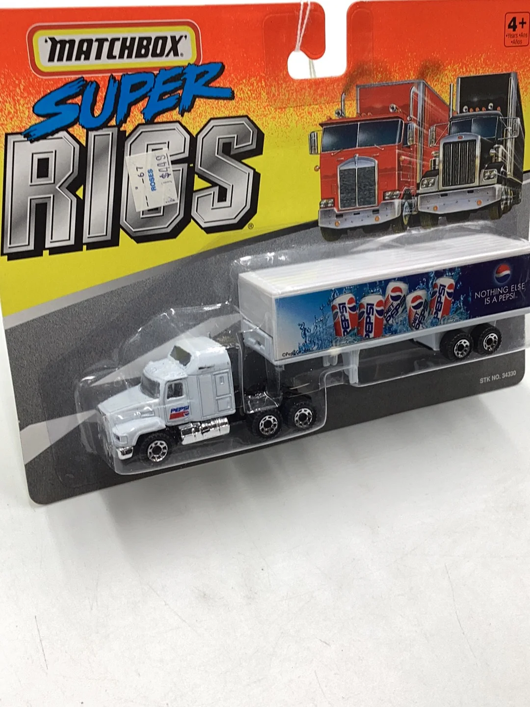Matchbox Super Rigs Pepsi Diet Pepsi White Cab 168M - Image 3