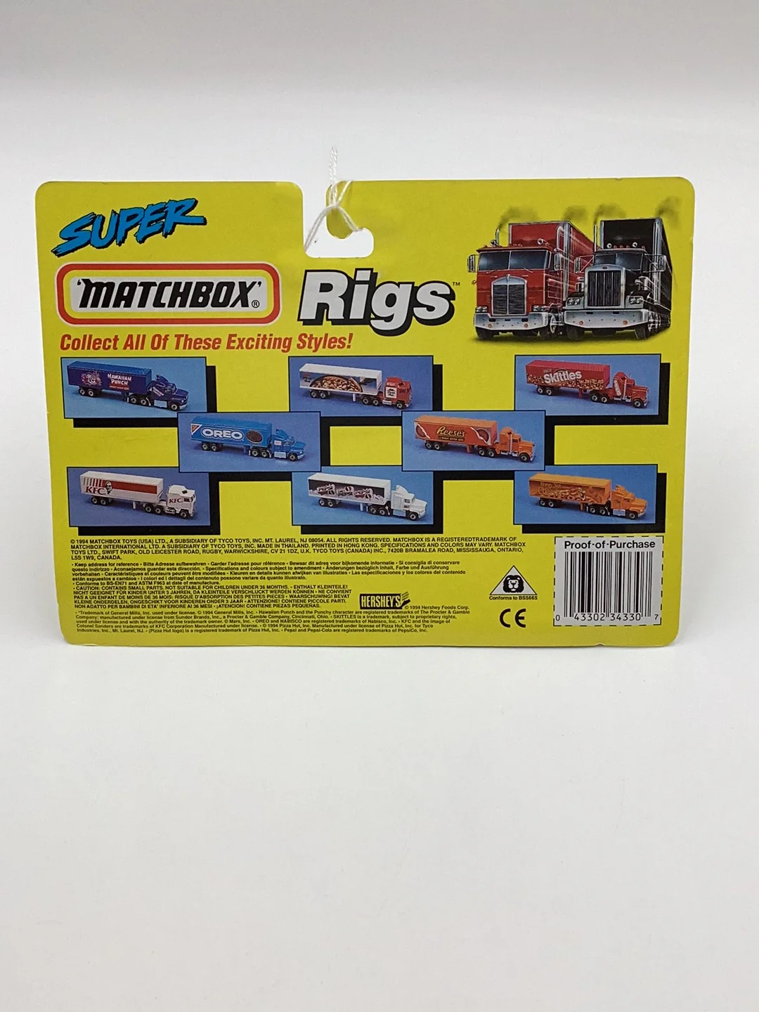 Matchbox Super Rigs Reese’s Kenworth Aerodyne 168R - Image 4