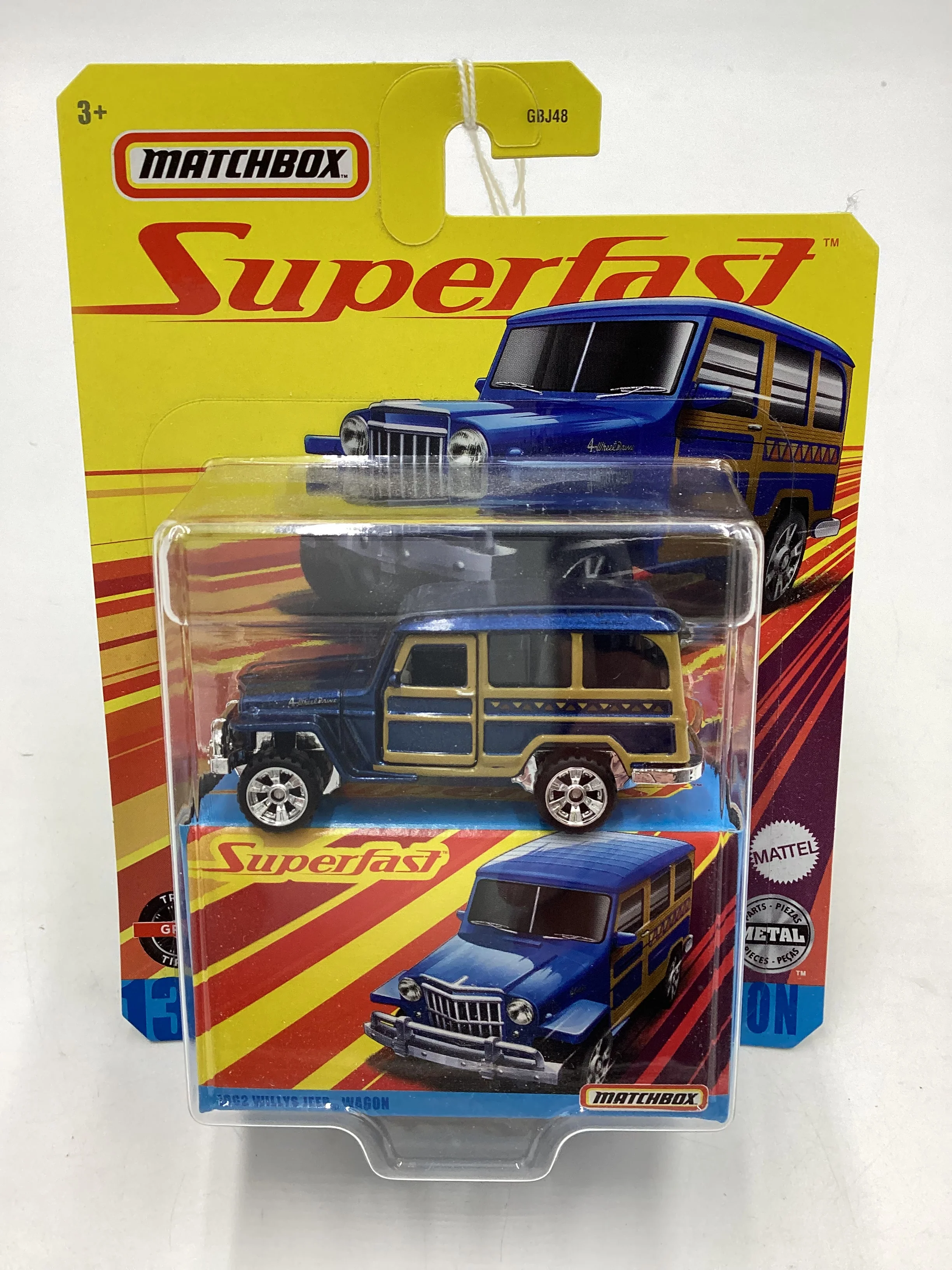 Matchbox Superfast 1962 Willys Jeep Wagon 172B - Image 2
