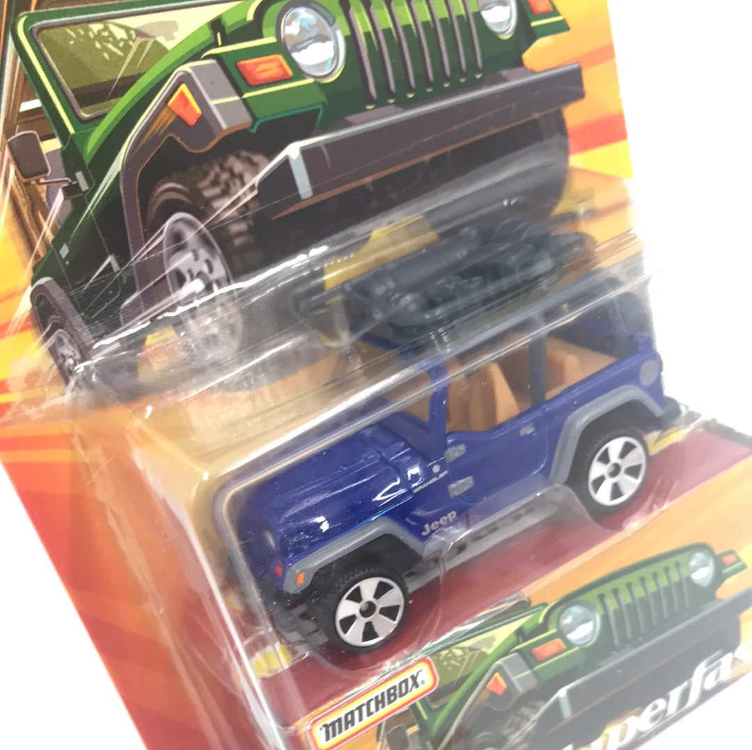 Matchbox Superfast #29 Jeep Wrangler blue limited to 8,000 (S2) - Image 3