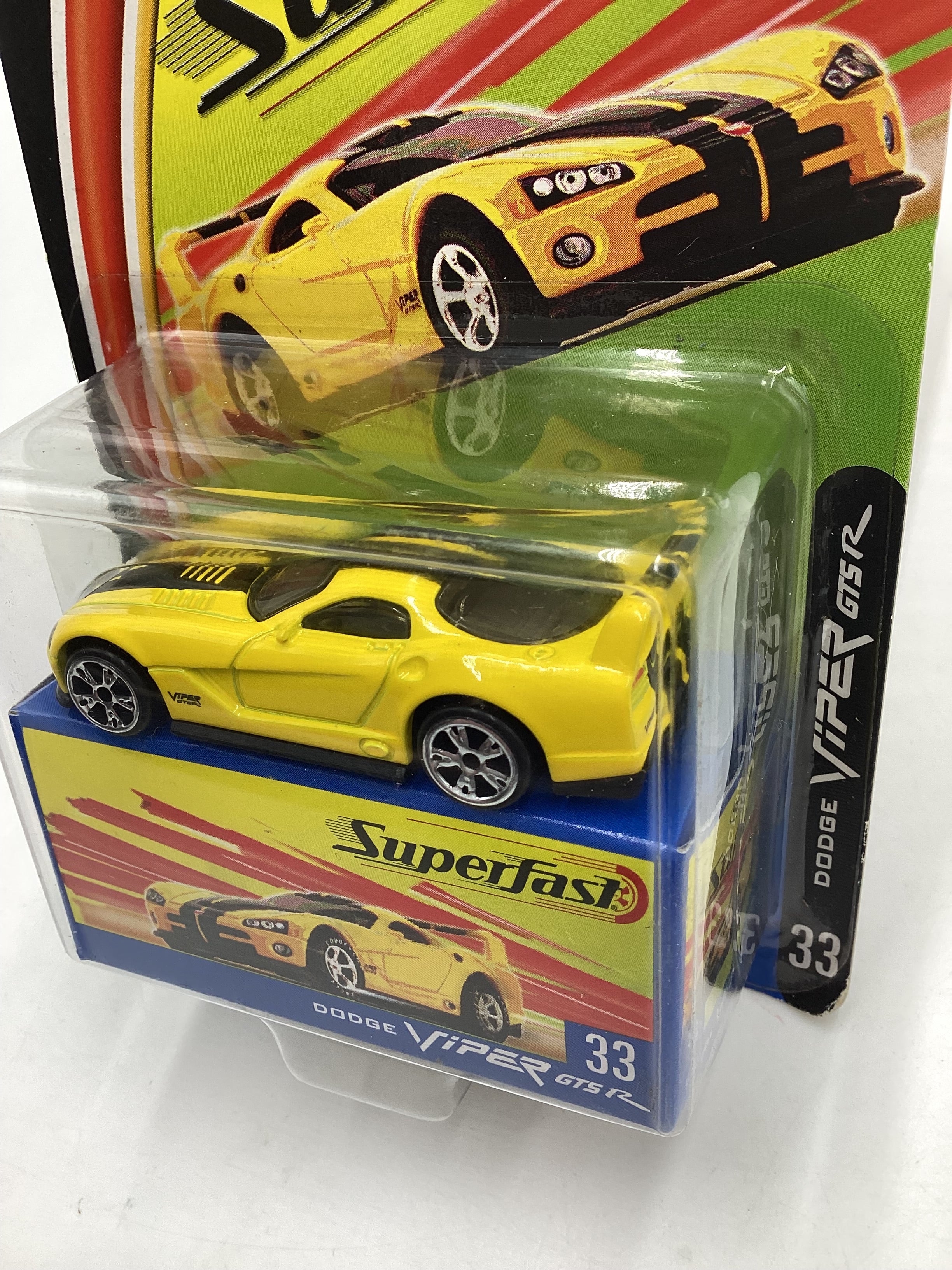 Matchbox Superfast #33 Dodge Viper GTSR Yellow 170G - Image 3
