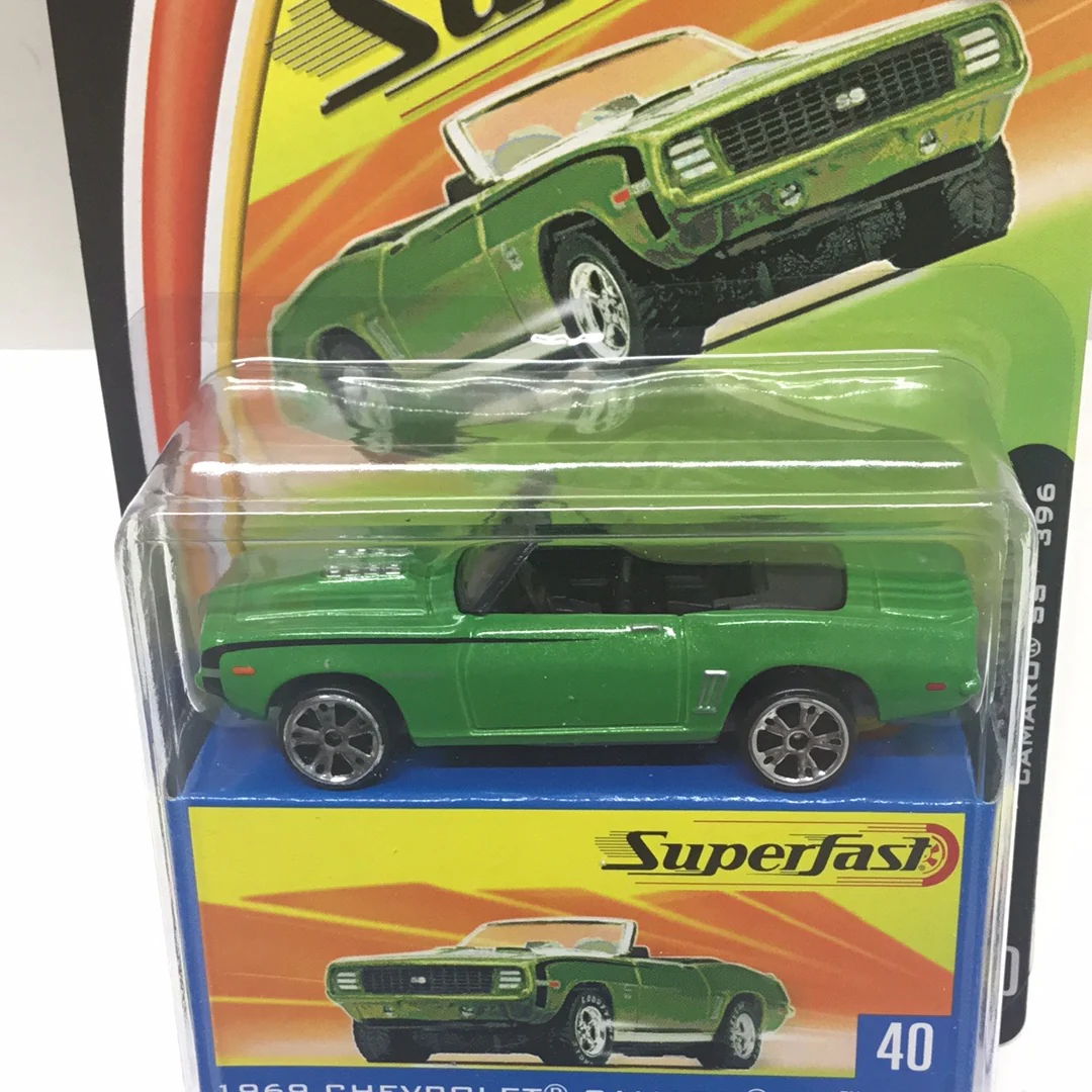 Matchbox Superfast #40 1969 Chevrolet Camaro SS 396 green limited to 15,000 (R6) - Image 2