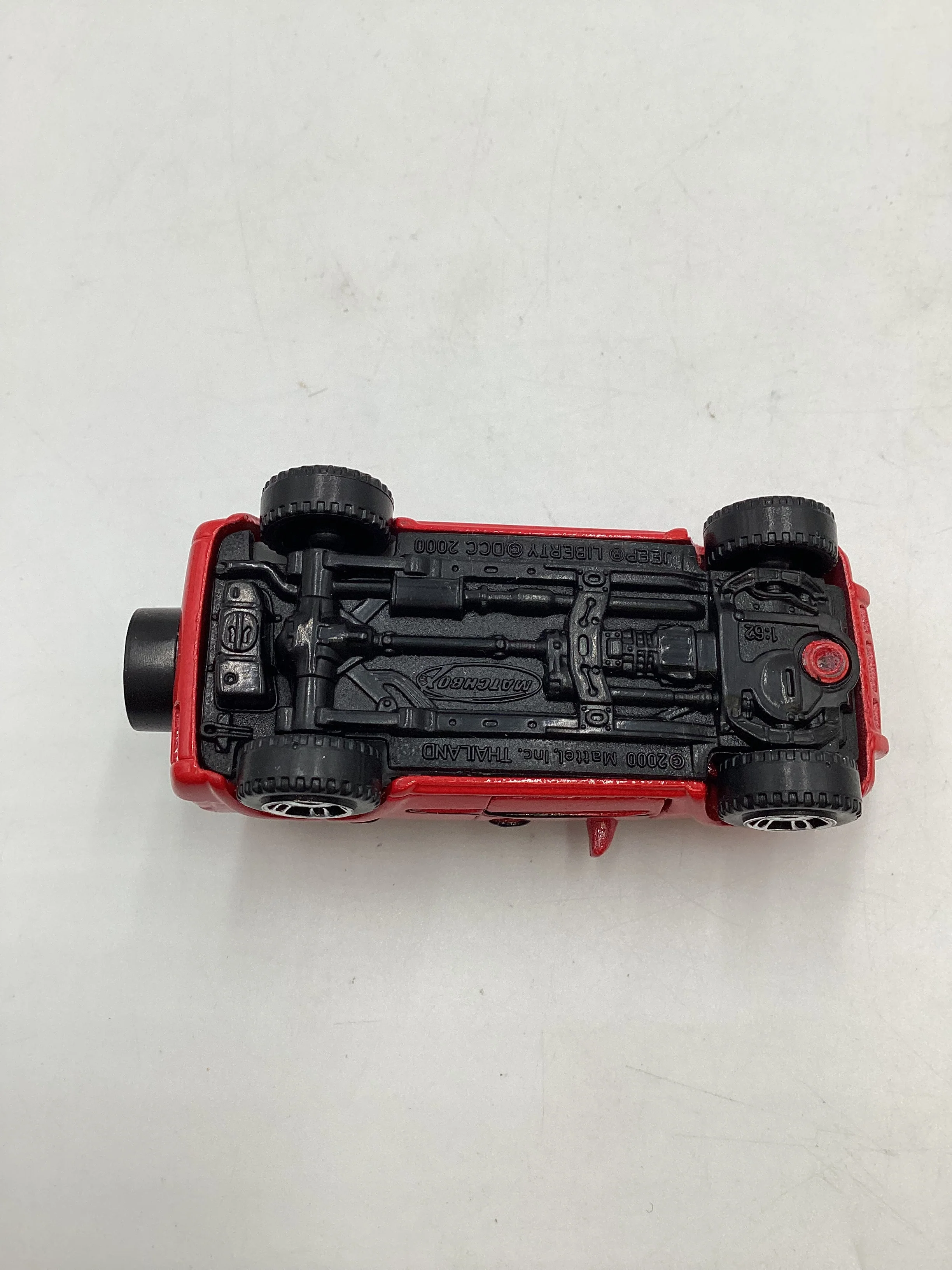 Matchbox Superfast #5 Loose W/Box Jeep Liberty Red - Image 6