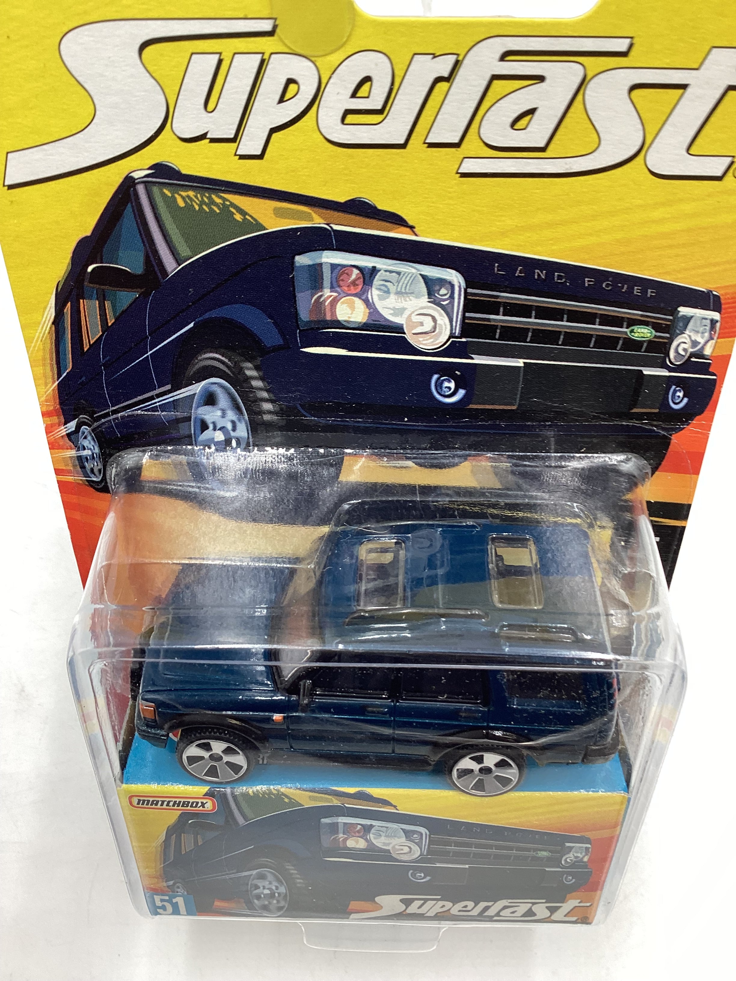 Matchbox Superfast #51 Land Rover Discovery *See Card For Condition* - Image 5