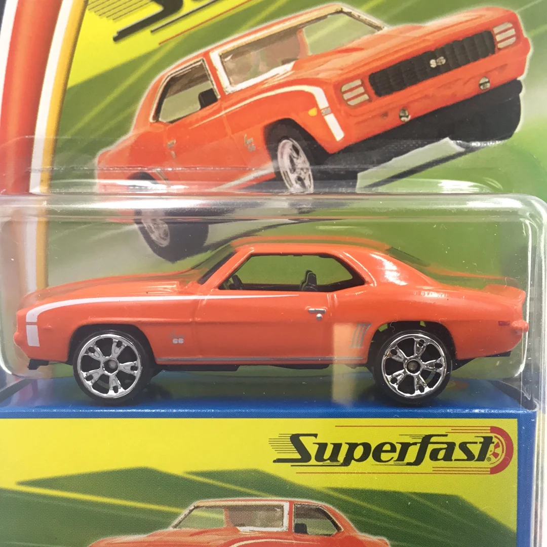 Matchbox Superfast #55 1969 Chevrolet Camaro RS SS orange limited to 15,000 S2 - Image 2