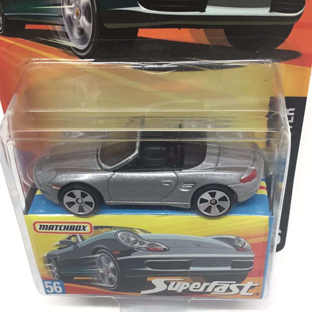 Matchbox Superfast #56 Porsche Boxster silver limited to 15,500 173A - Image 4