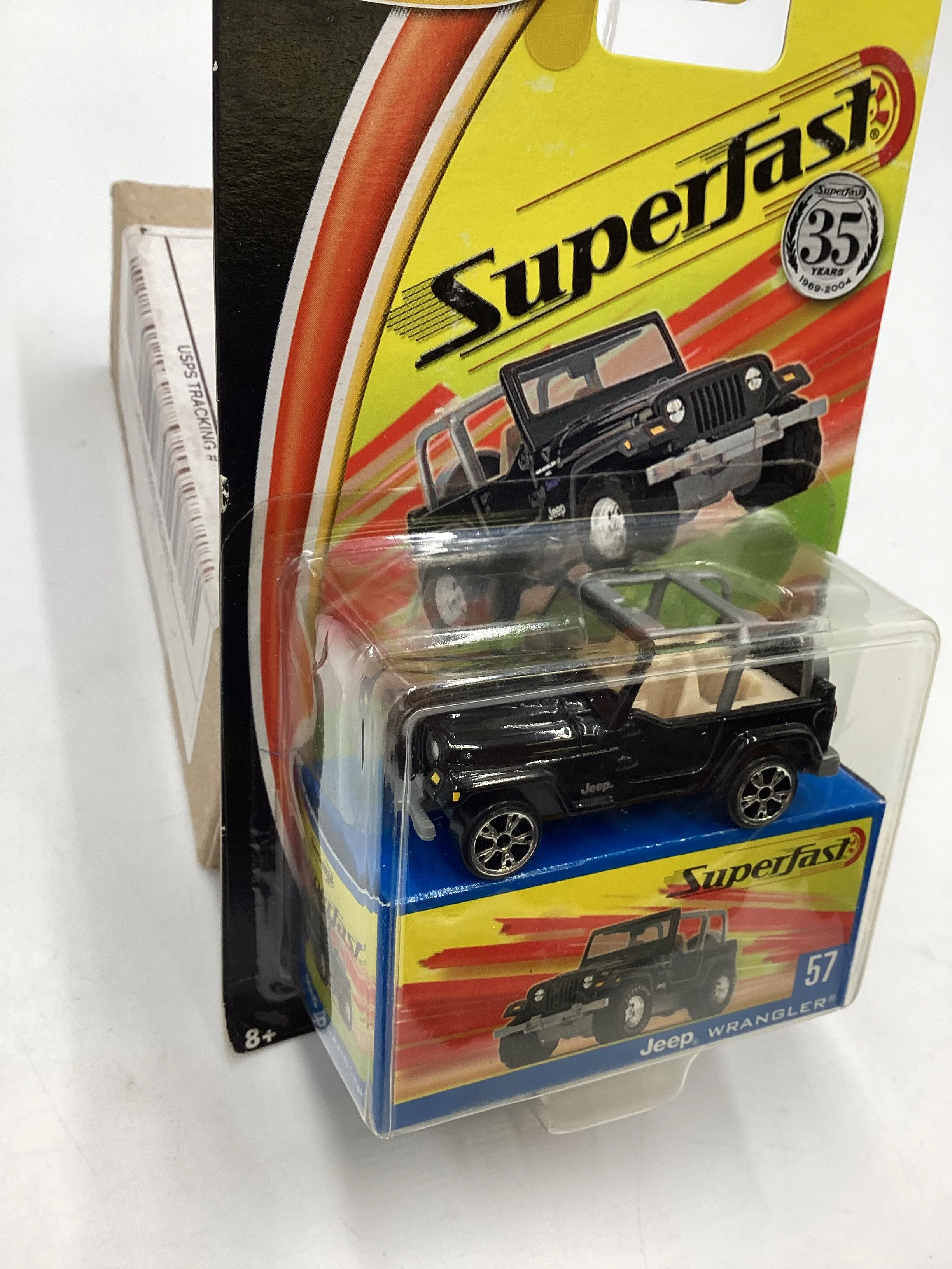 Matchbox Superfast #57 Jeep Wrangler Black 172B - Image 5