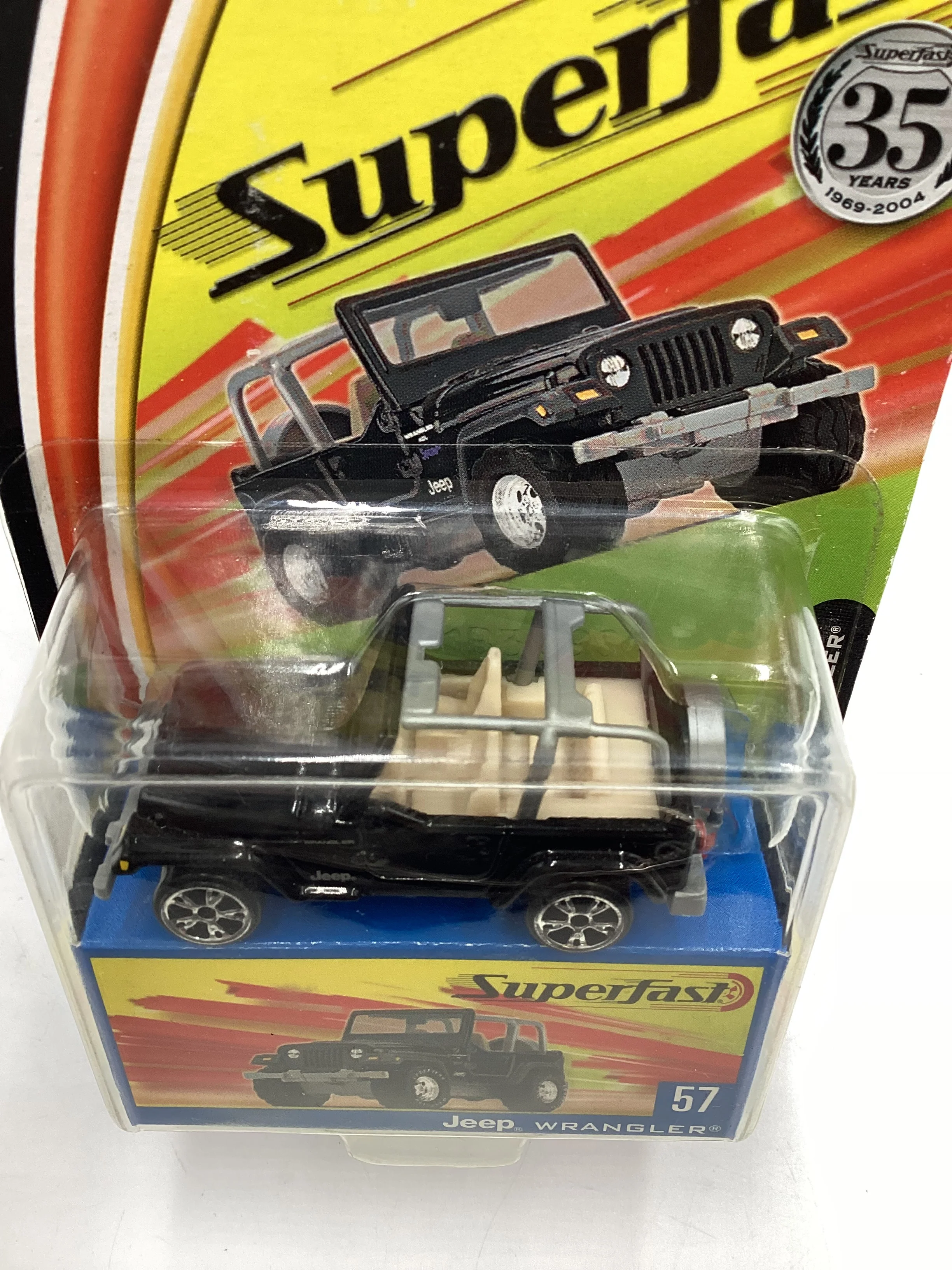 Matchbox Superfast #57 Jeep Wrangler Black 172B - Image 6