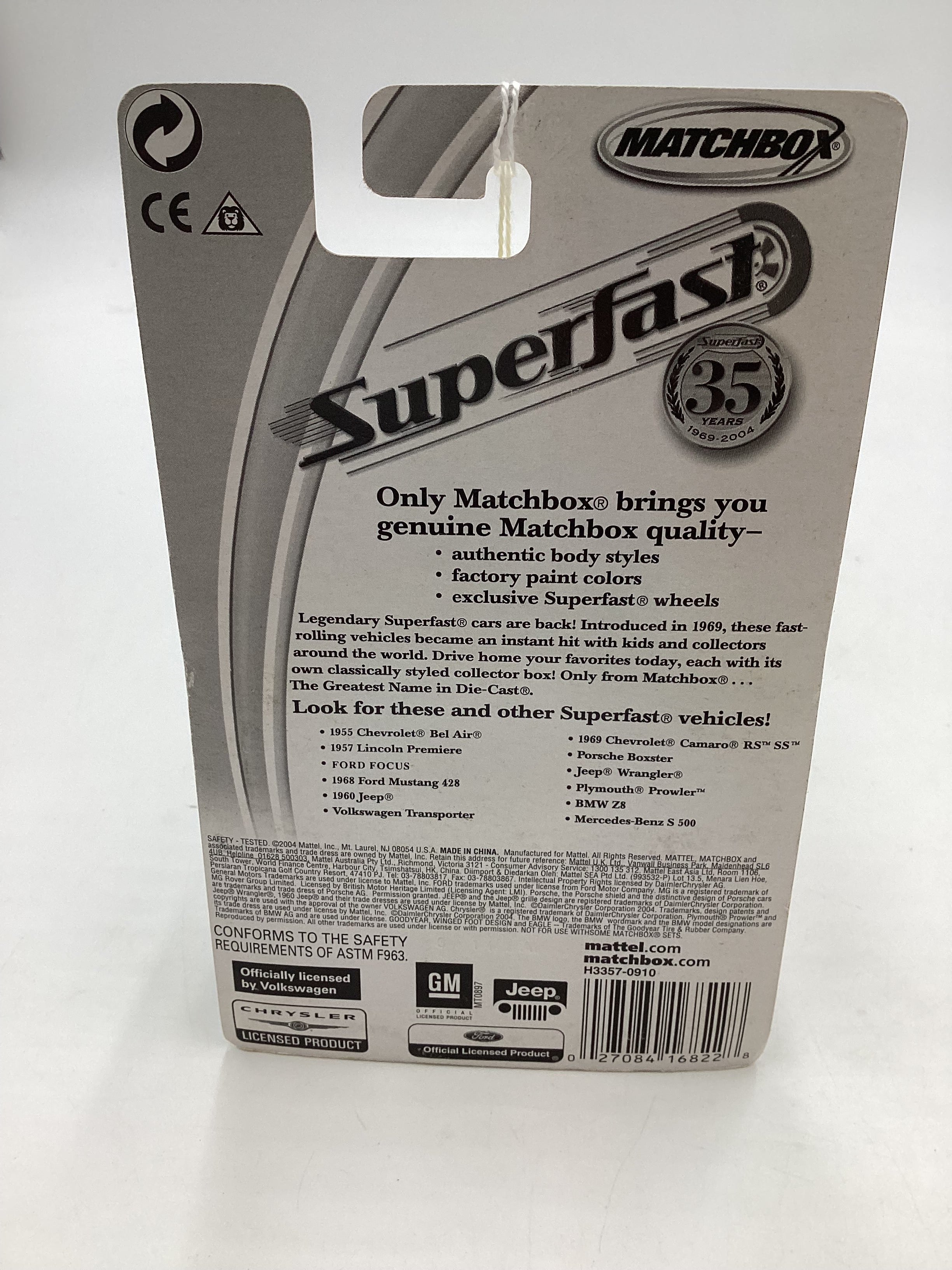 Matchbox Superfast #57 Jeep Wrangler Black 172B - Image 7