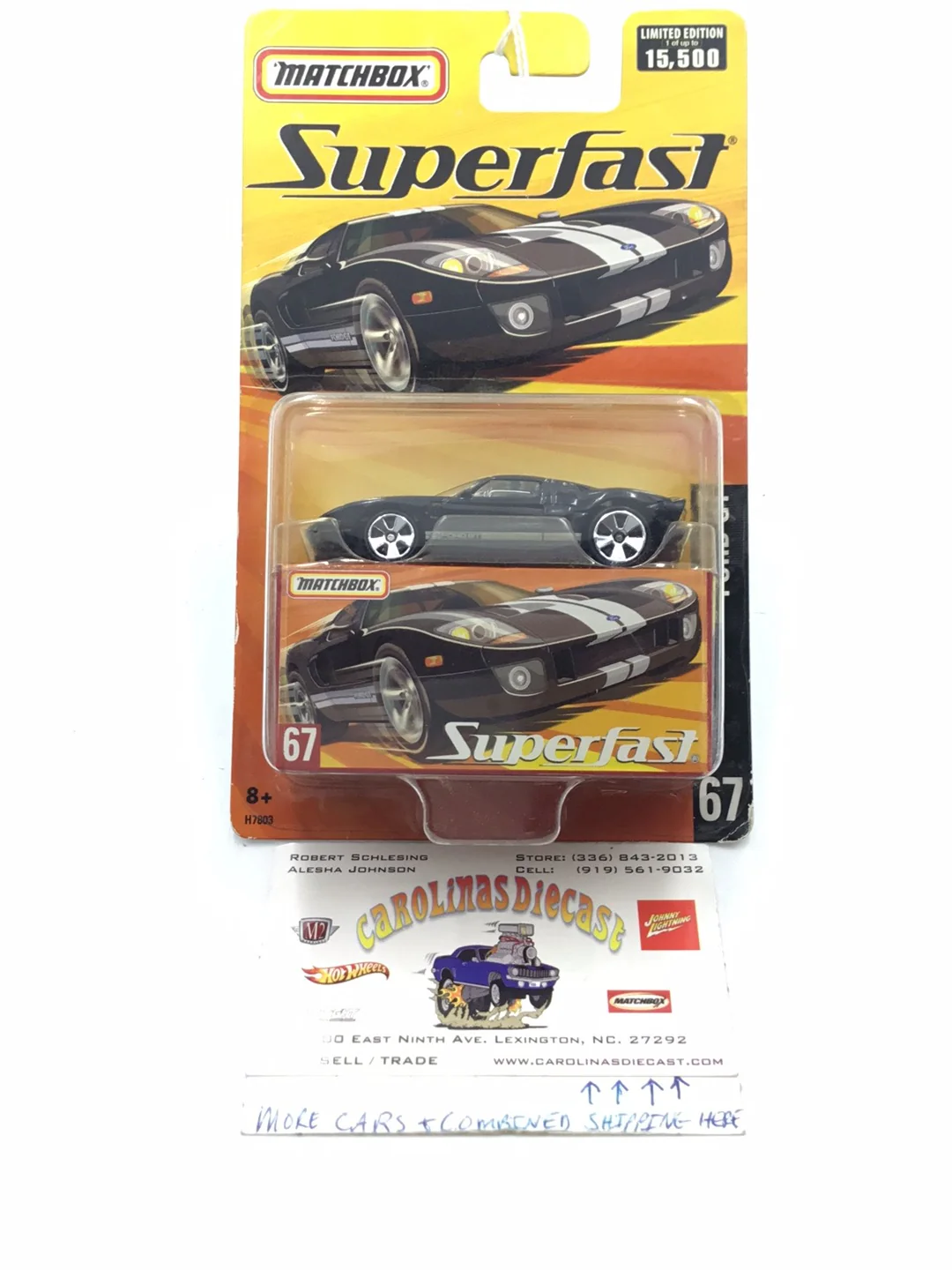Matchbox Superfast #67 Ford GT S2