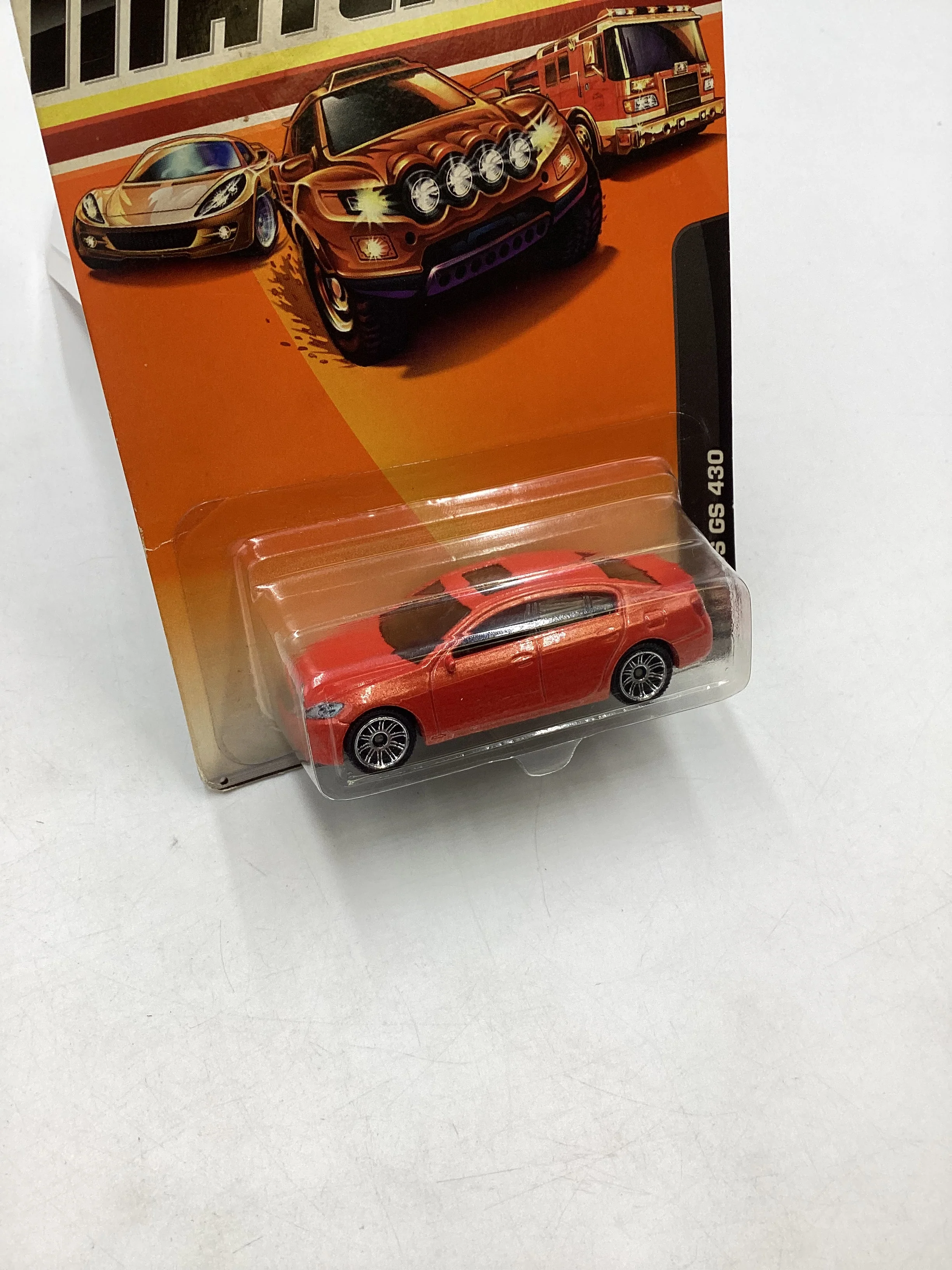 Matchbox VIP #34 Lexus GS 430 Orange 207D - Image 5