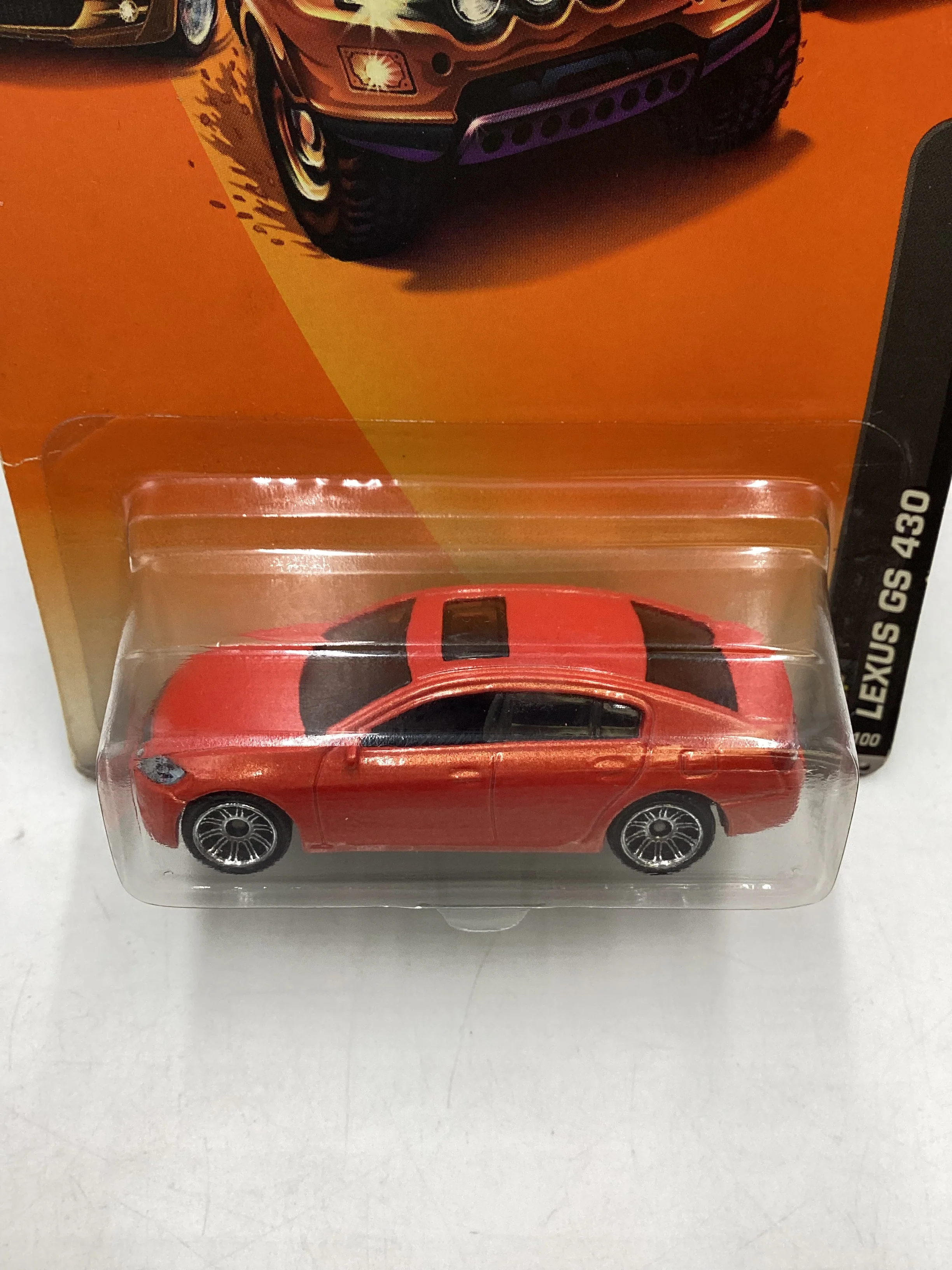 Matchbox VIP #34 Lexus GS 430 Orange 207D - Image 6