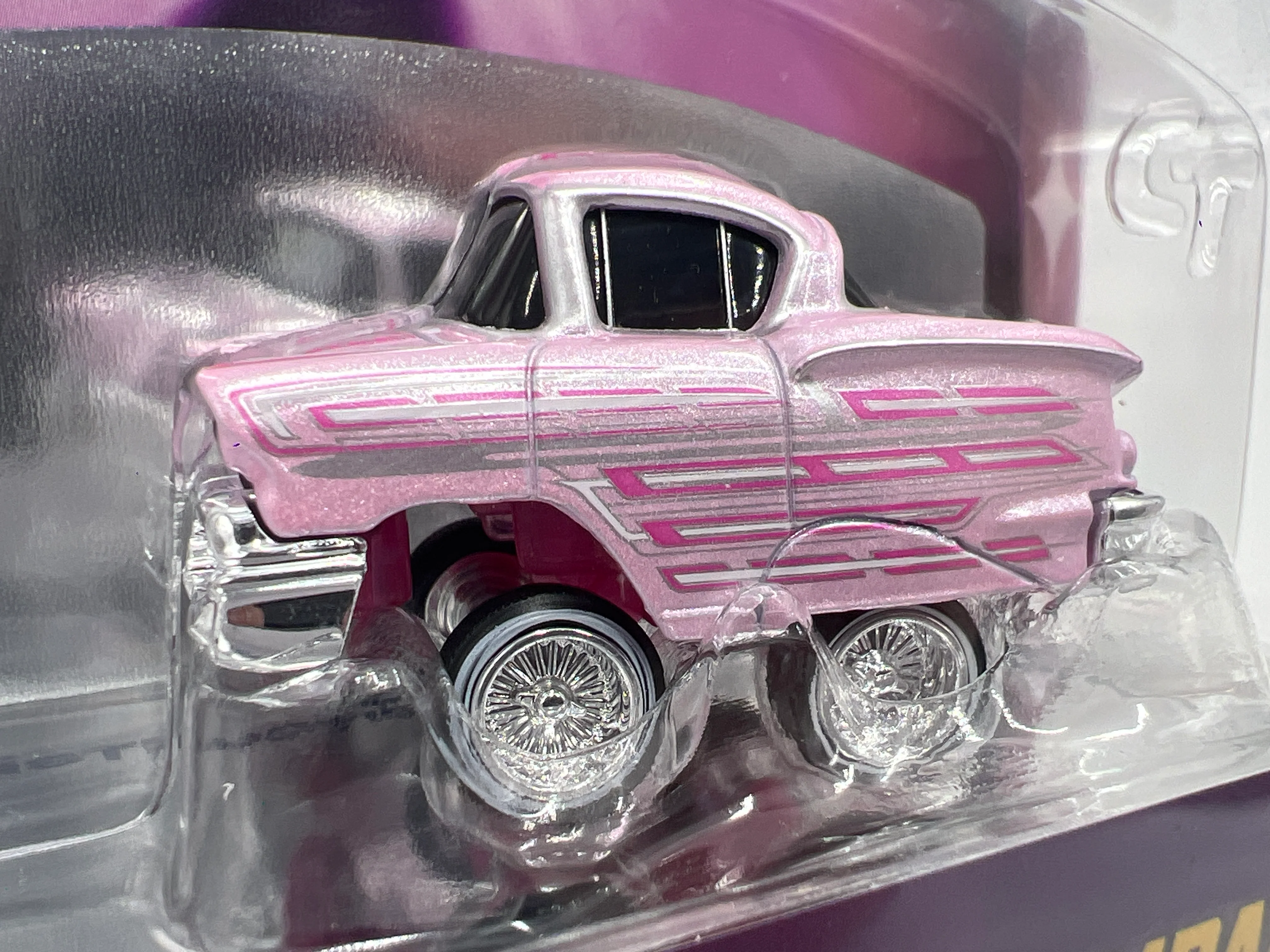 MGA Car Tuned Series 2 Show Glow Lowriders #4 58 Chevy Impala - Image 2