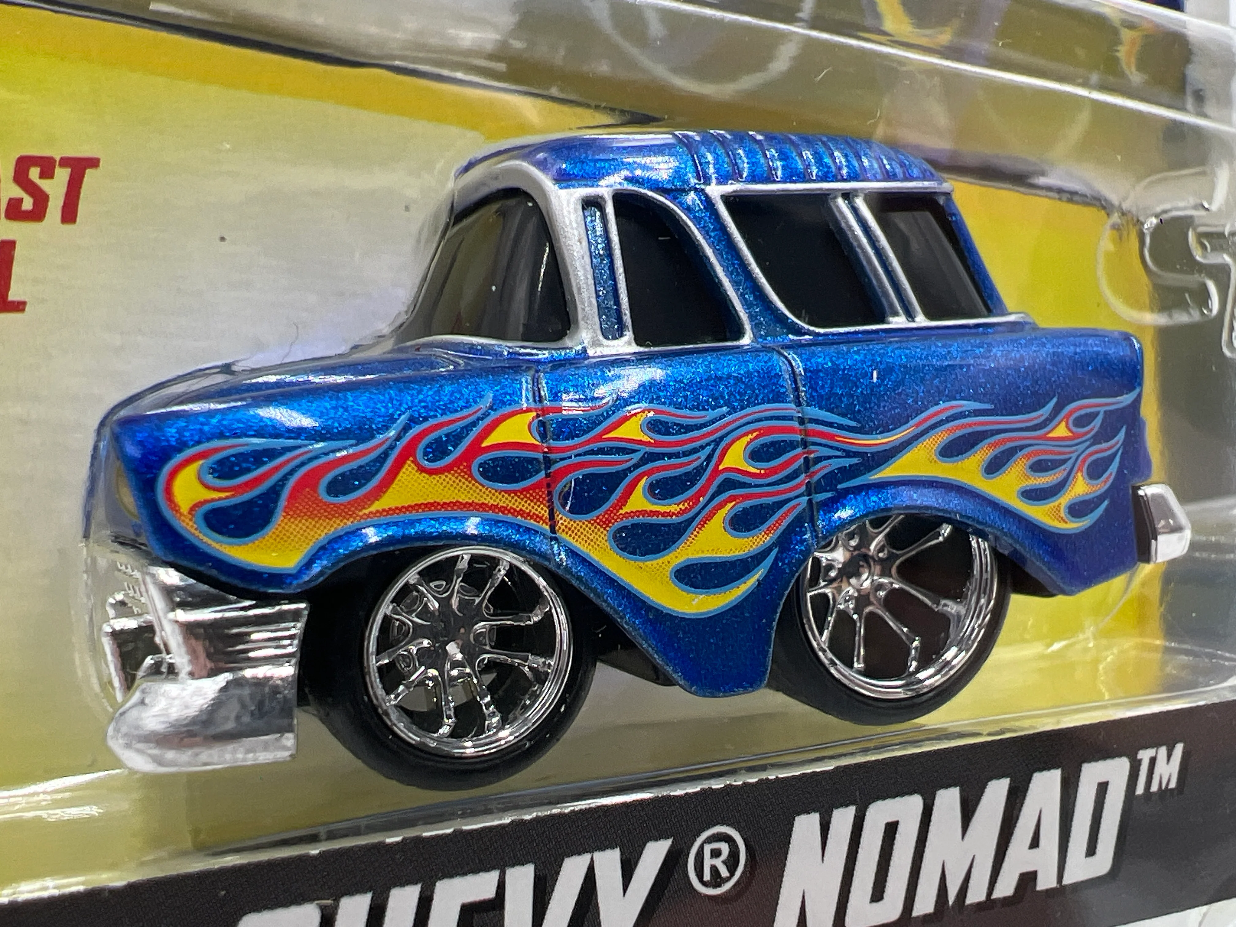 MGA Car Tuned Series 9 #6 56 Chevy Nomad Blue 178F - Image 2