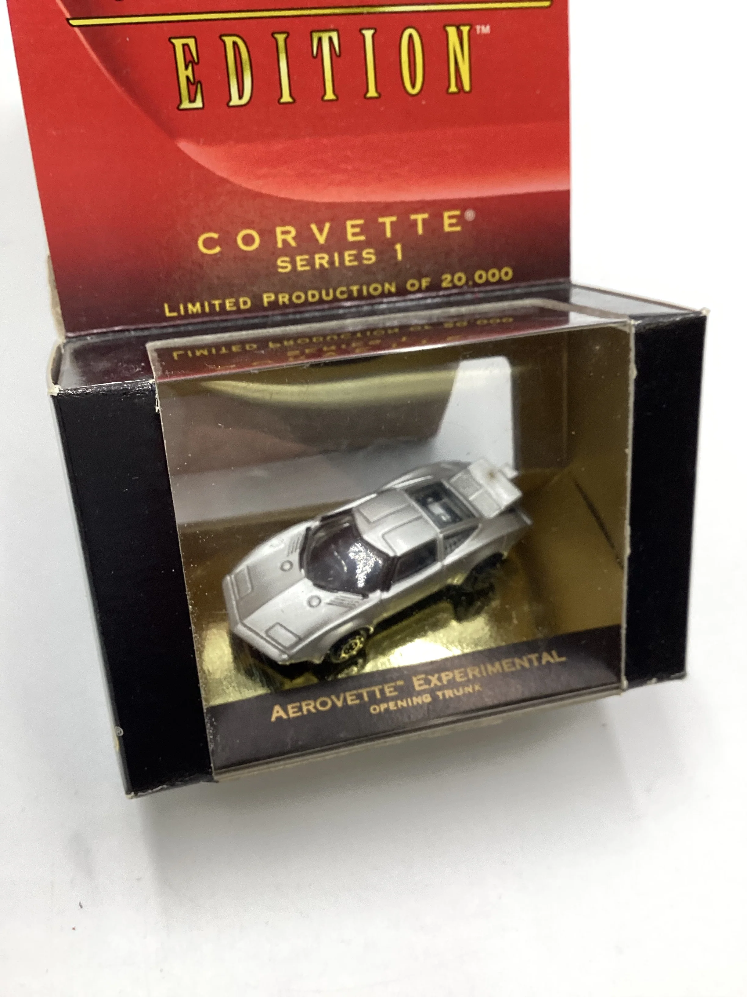 Micro Machines Collectors Edition Corvette Series 1 1967 Aerovette Experimental Silver 1/20000 SR CE 10 - Image 5