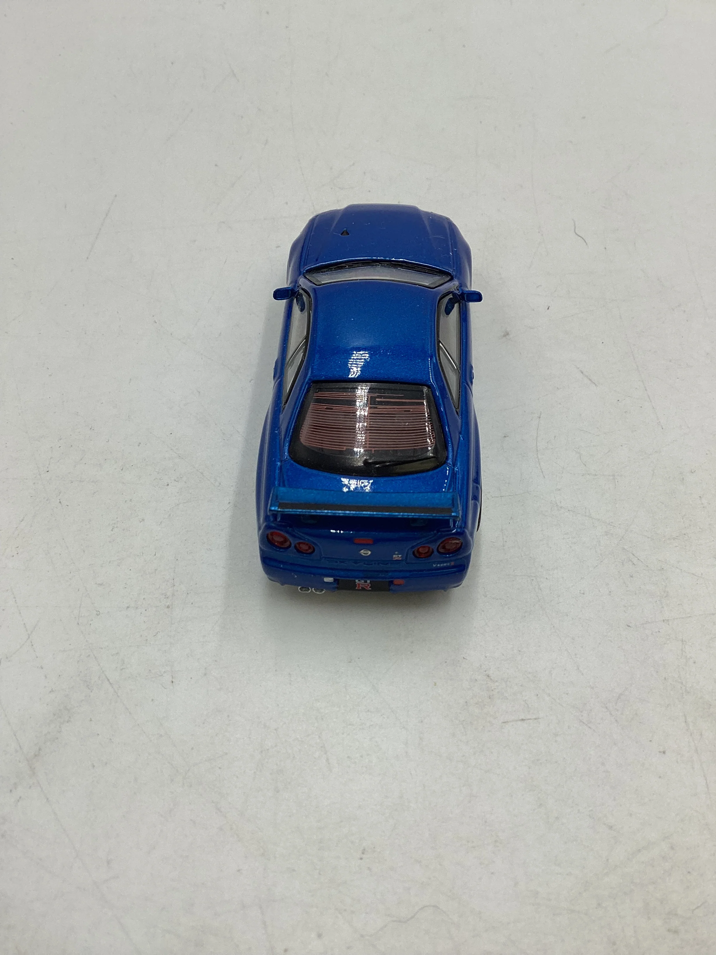 Mini GT #341 Nissan Skyline GT-R Bayside Blue - Image 3