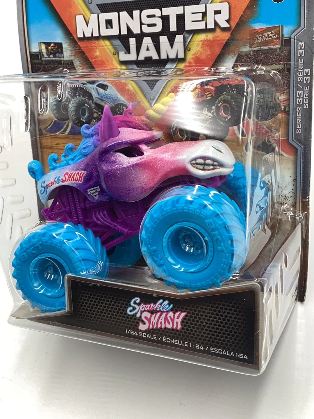 Monster Jam series 33 Sparkle Smash 133G - Image 4