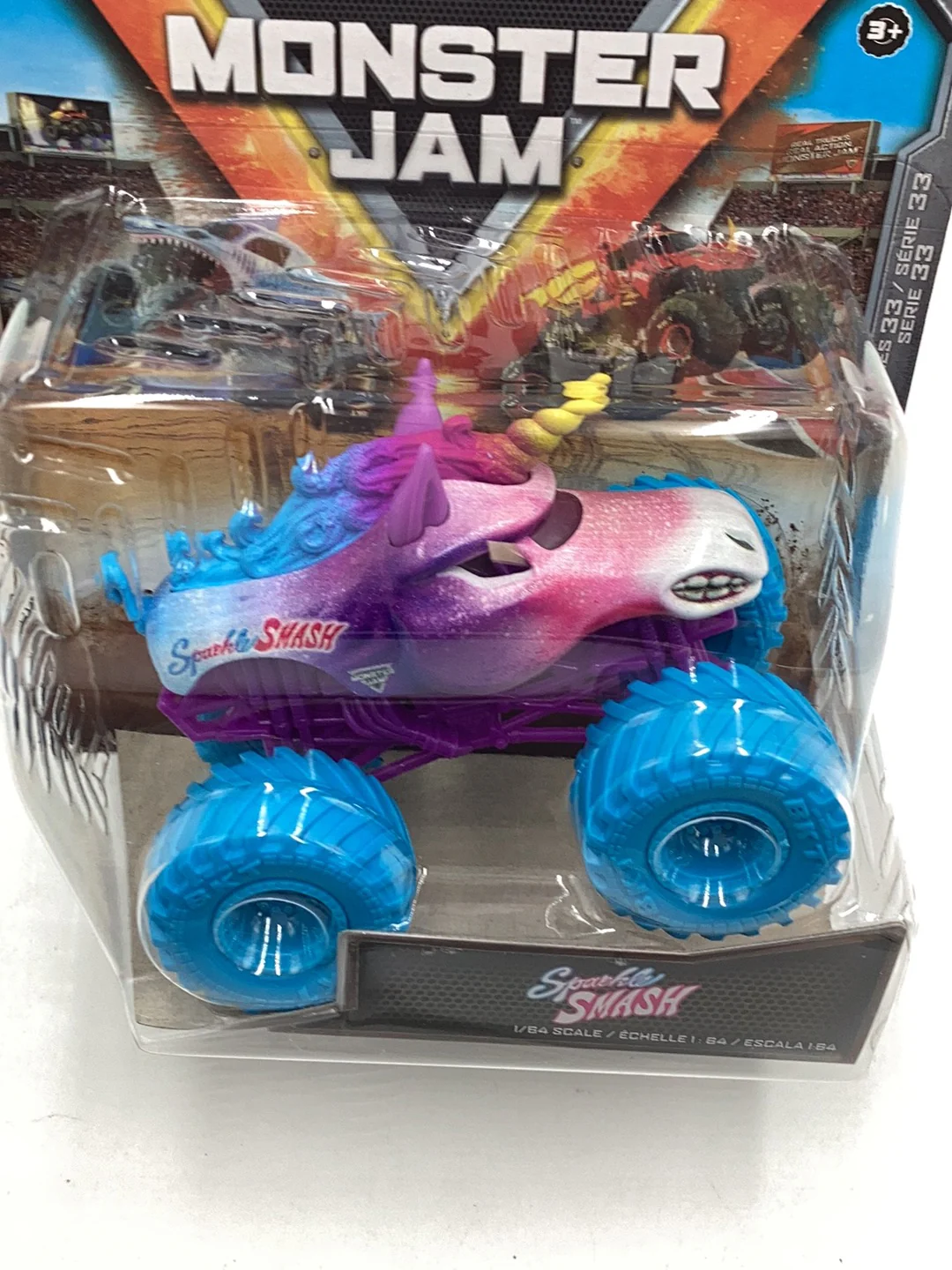 Monster Jam series 33 Sparkle Smash 133G - Image 5