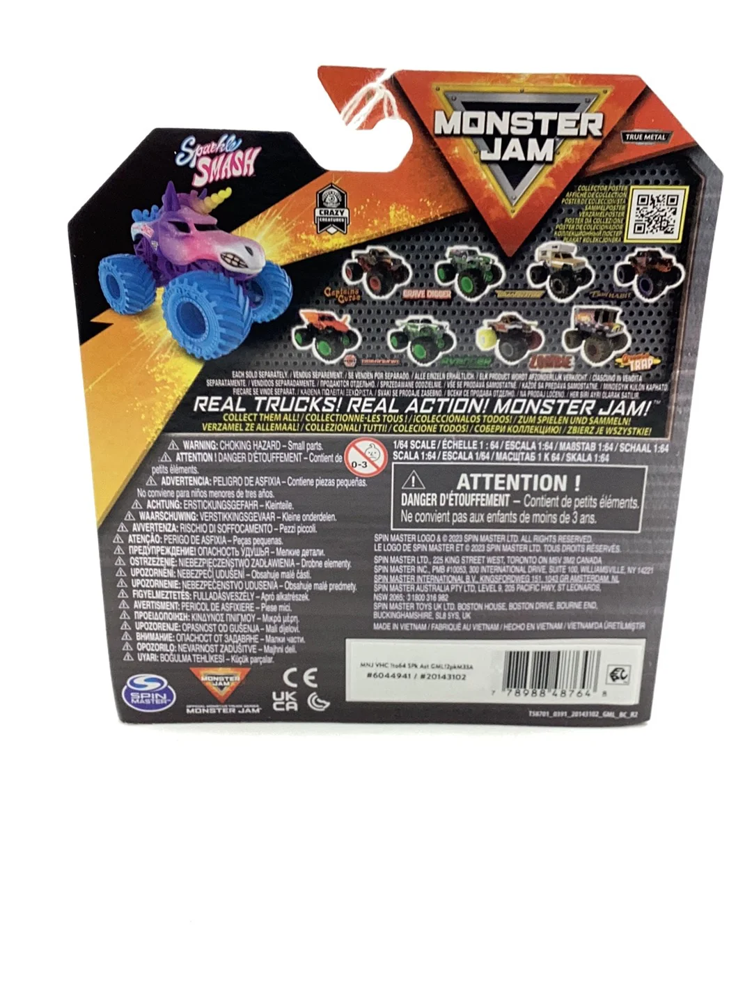 Monster Jam series 33 Sparkle Smash 133G - Image 6