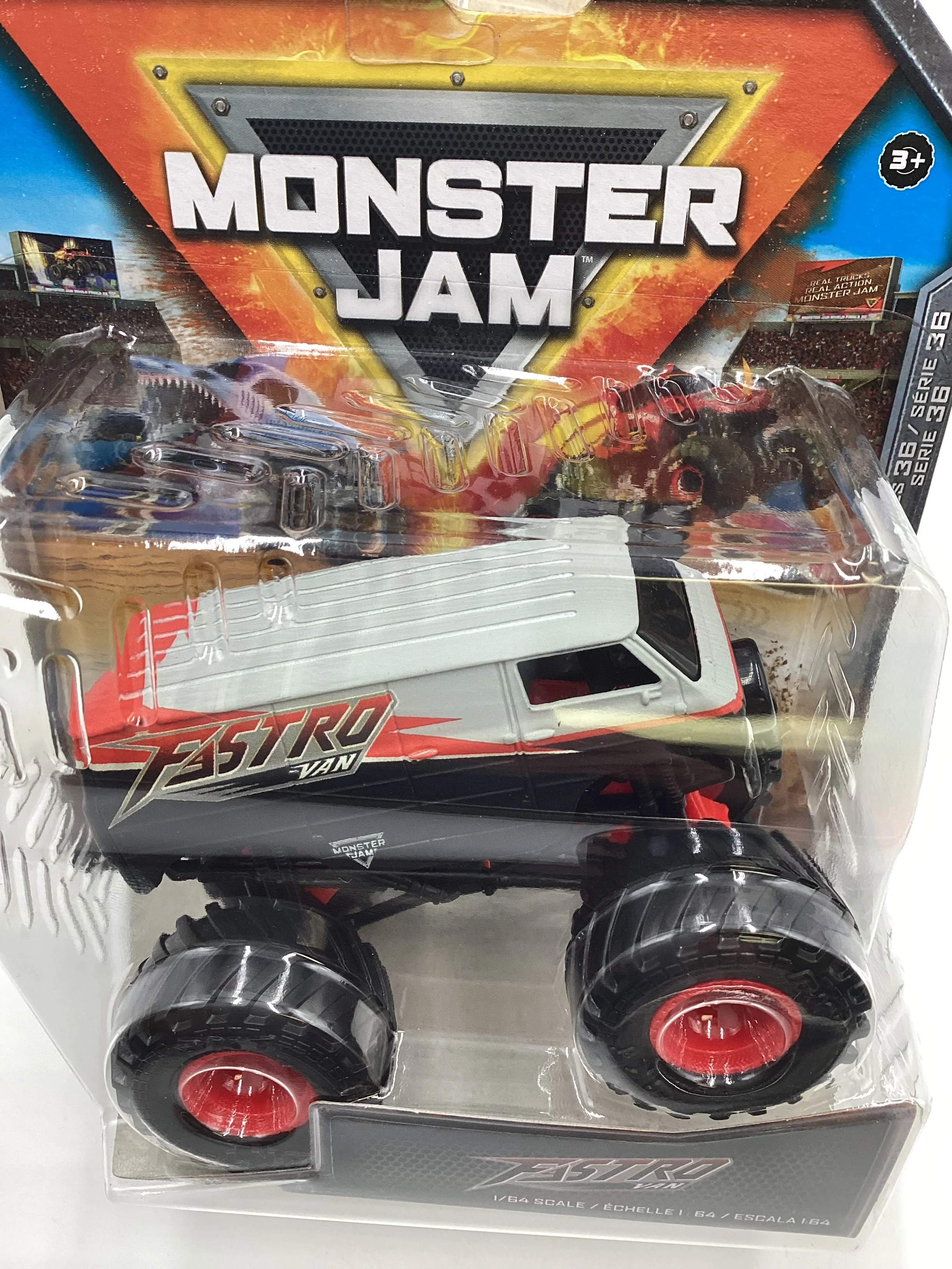 Monster Jam Series 36 Fastro Van 130C - Image 6