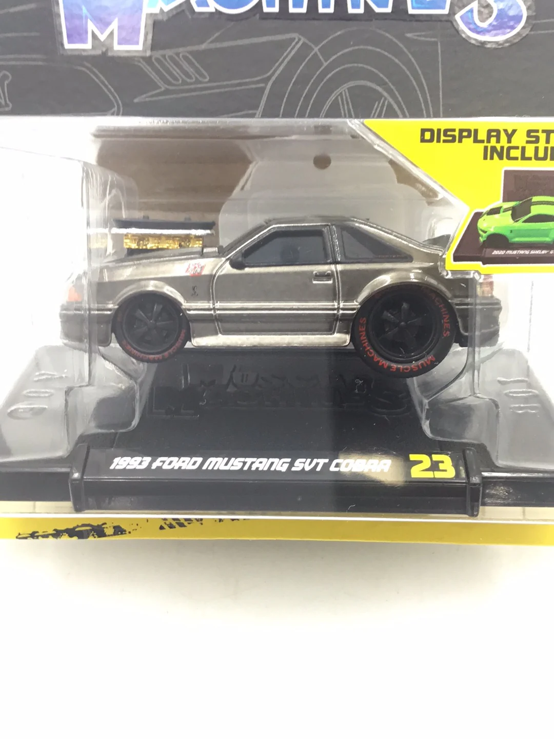 Muscle machines model #23 1993 Ford Mustang SVT Cobra Chase - Image 2