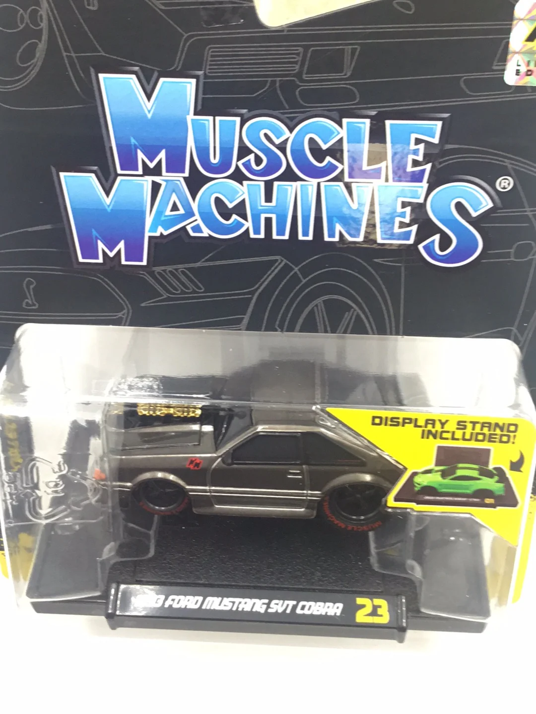 Muscle machines model #23 1993 Ford Mustang SVT Cobra Chase - Image 5