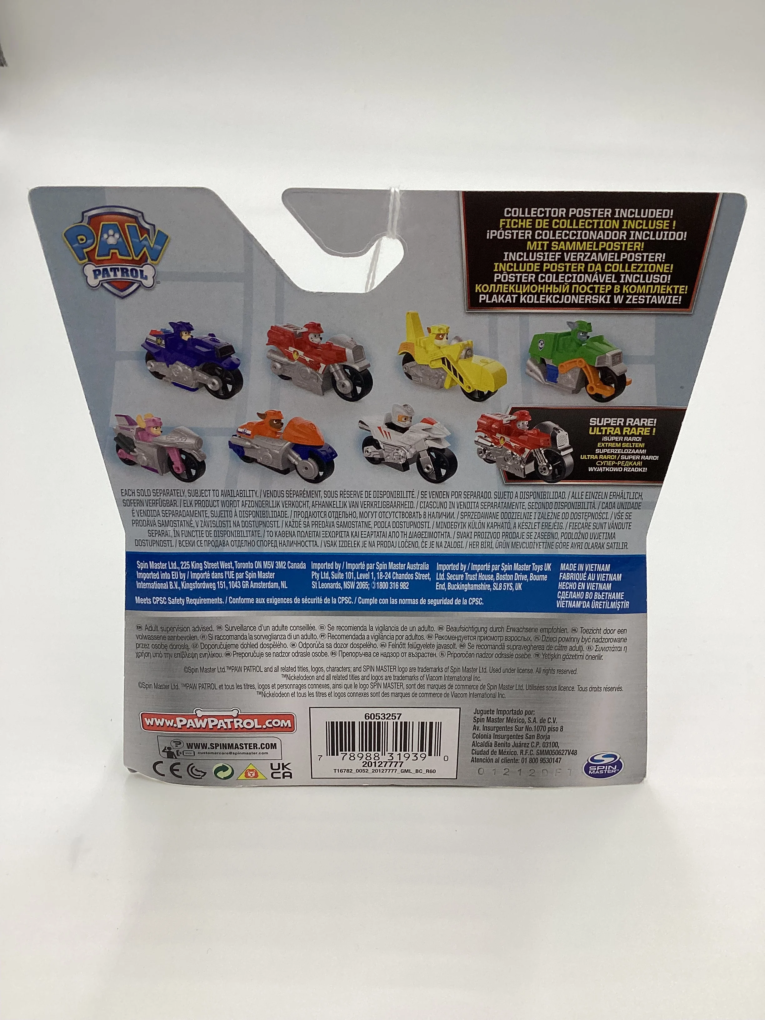 Nickelodeon Paw Patrol Moto Pups Zuma True Metal Rare 114A - Image 7