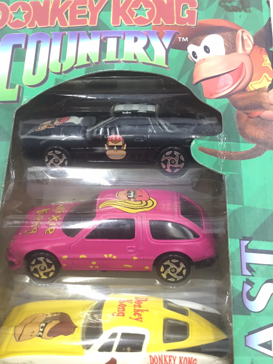 Racing Champions 5 Pack Donkey Kong Country Nintendo htf - Image 3