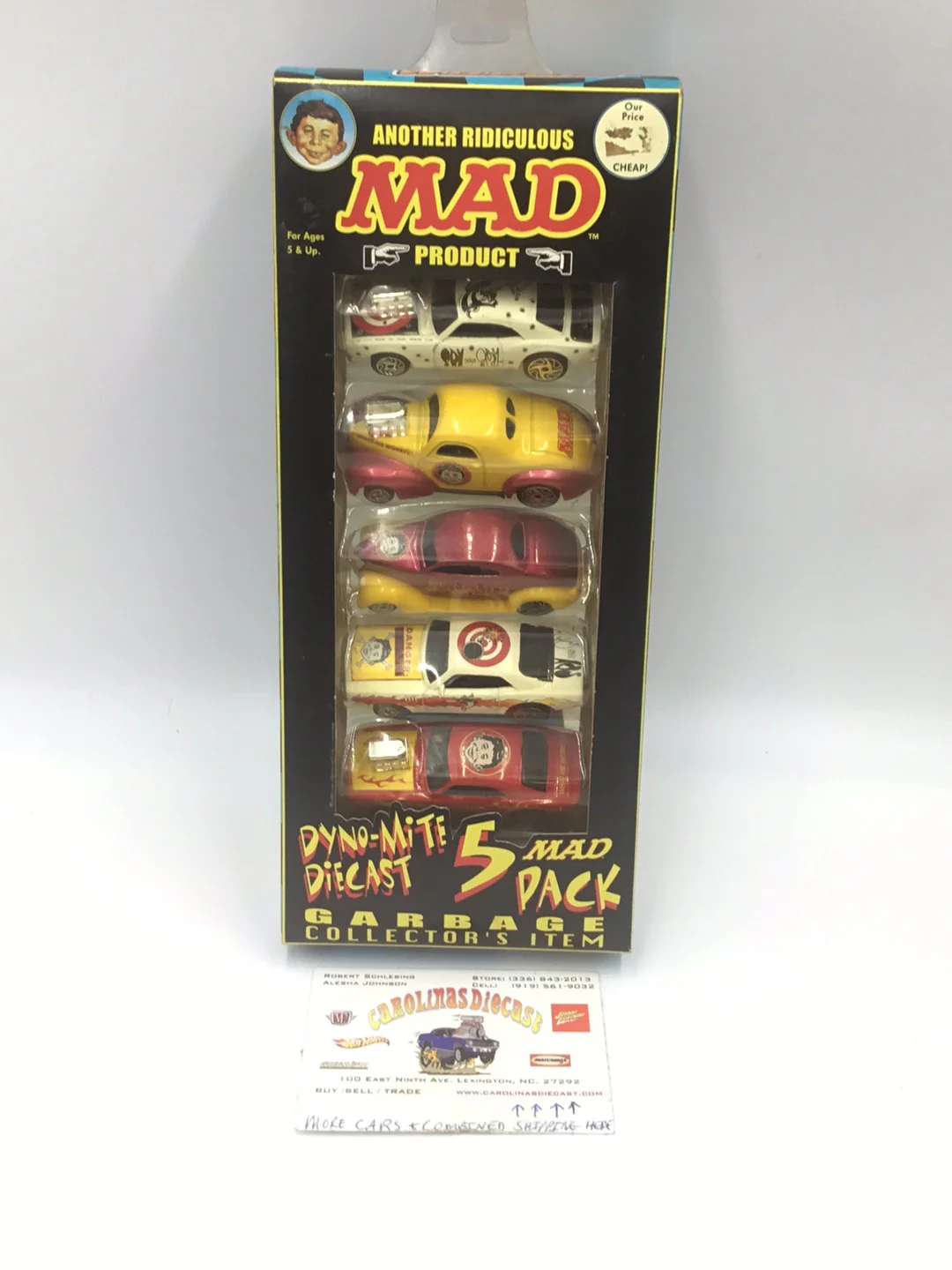 Racing Champions 5 Pack Mad TV