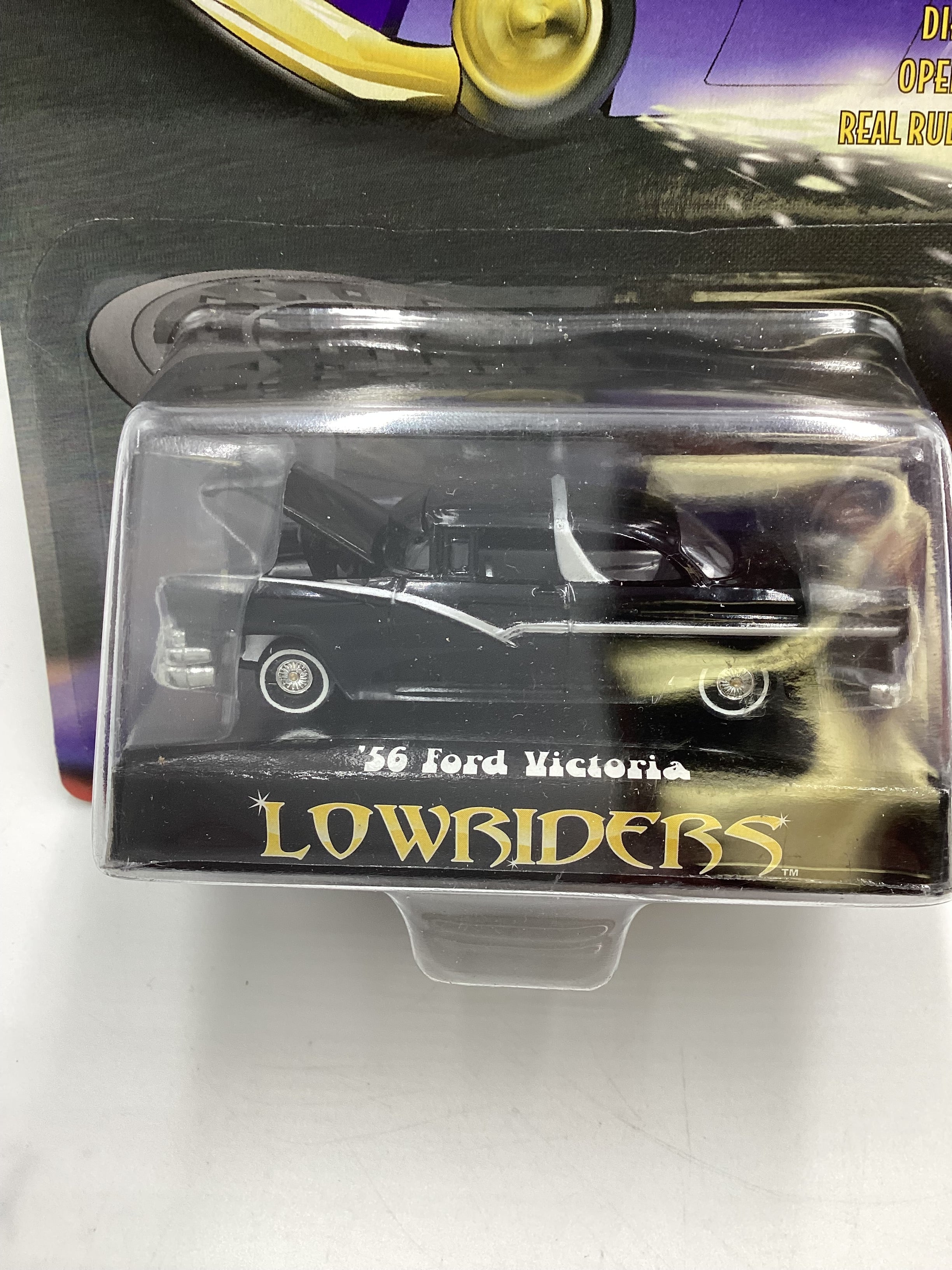 Racing Champions Lowriders 56 Ford Victoria HTF Black Version - Image 3