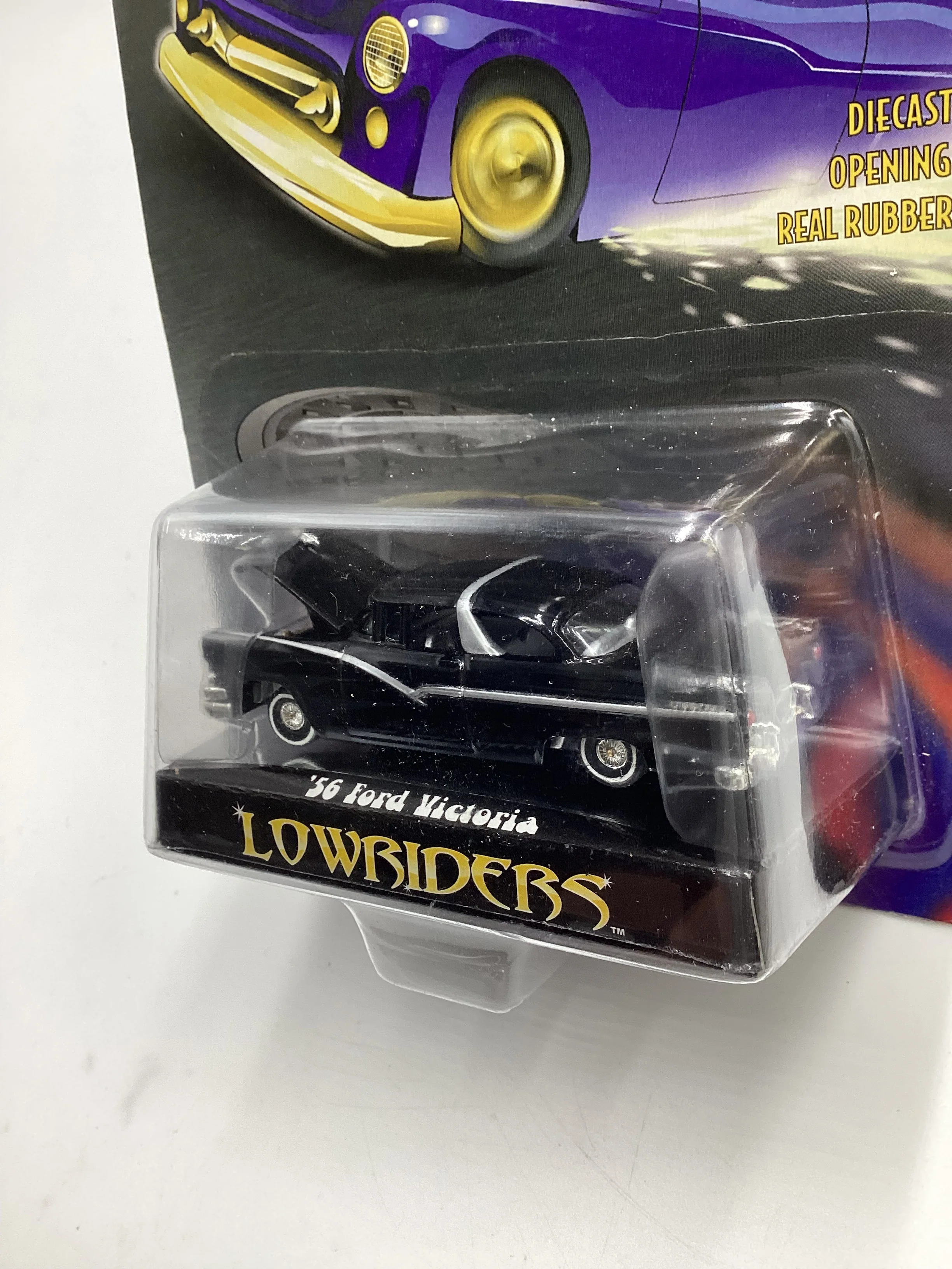 Racing Champions Lowriders 56 Ford Victoria HTF Black Version - Image 4