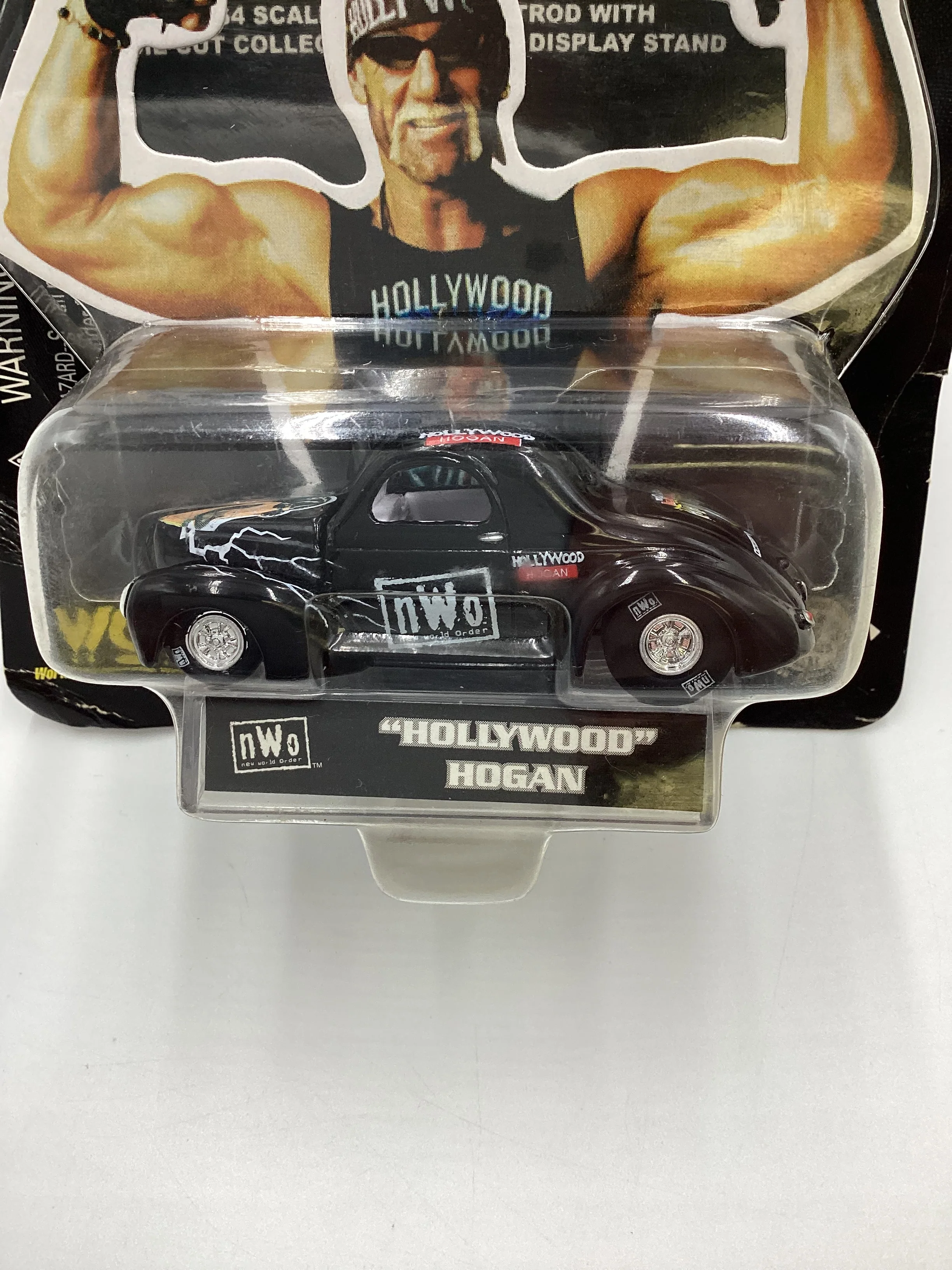 Racing Champions NWO Nitro Streetrods Hollywood Hogan 41 Willys Black SR - Image 3