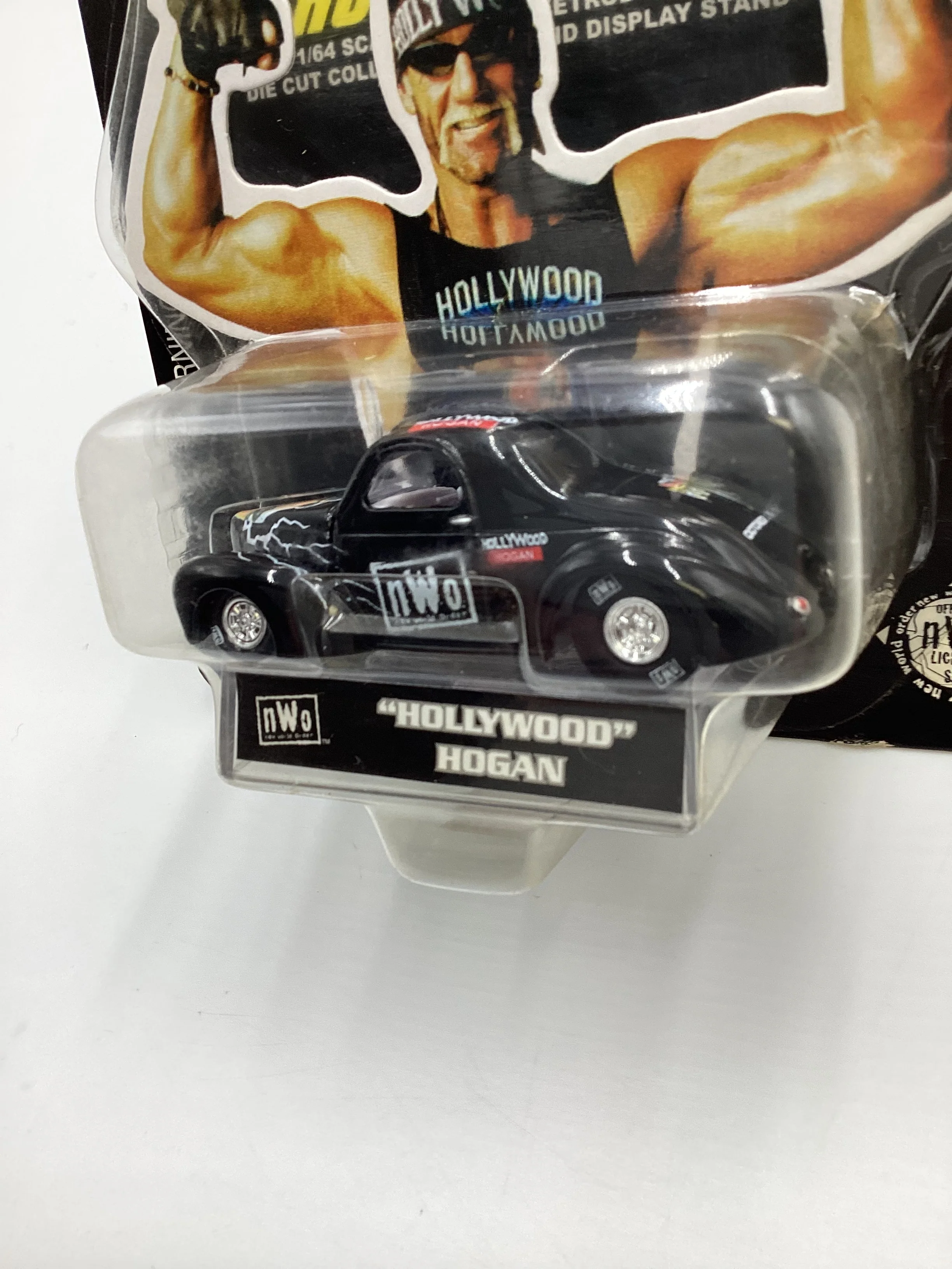 Racing Champions NWO Nitro Streetrods Hollywood Hogan 41 Willys Black SR - Image 4