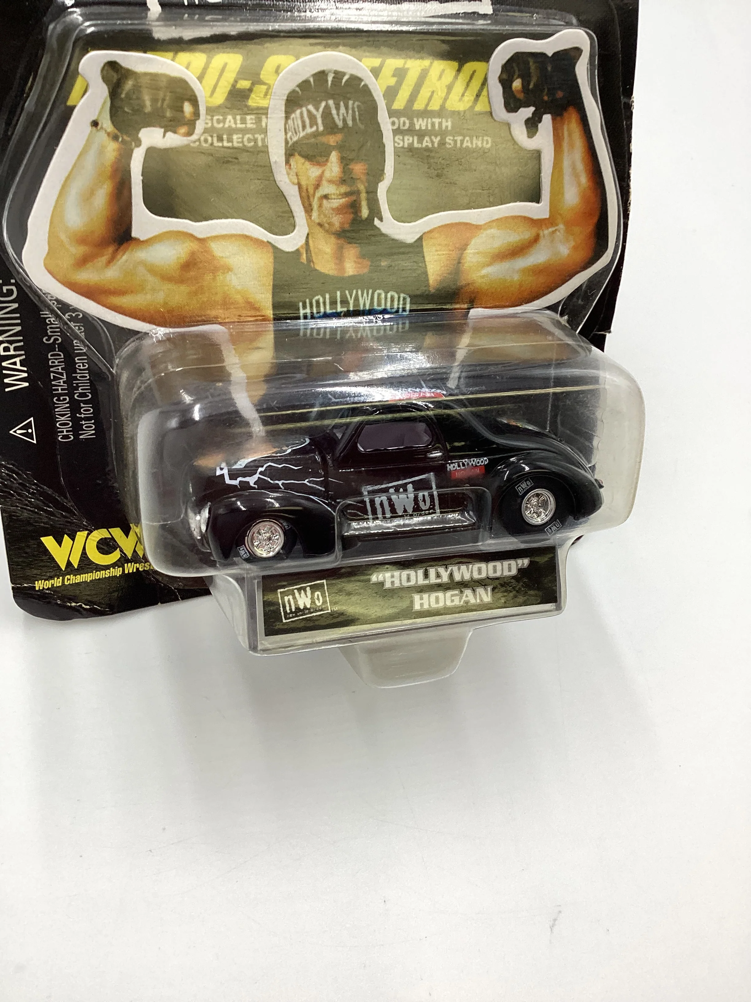 Racing Champions NWO Nitro Streetrods Hollywood Hogan 41 Willys Black SR - Image 5