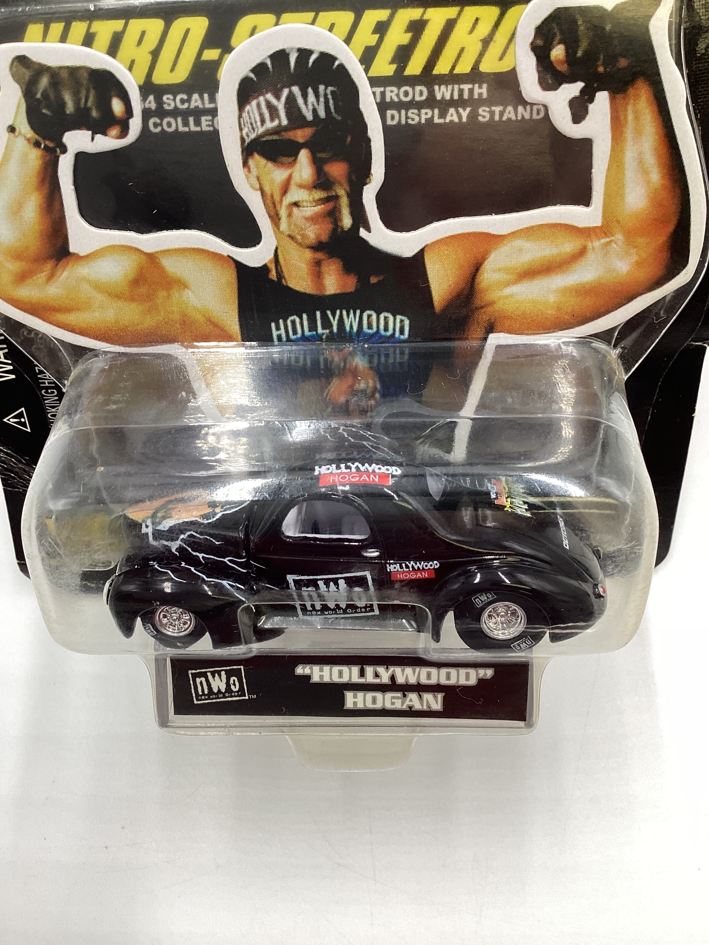 Racing Champions NWO Nitro Streetrods Hollywood Hogan 41 Willys Black SR - Image 6