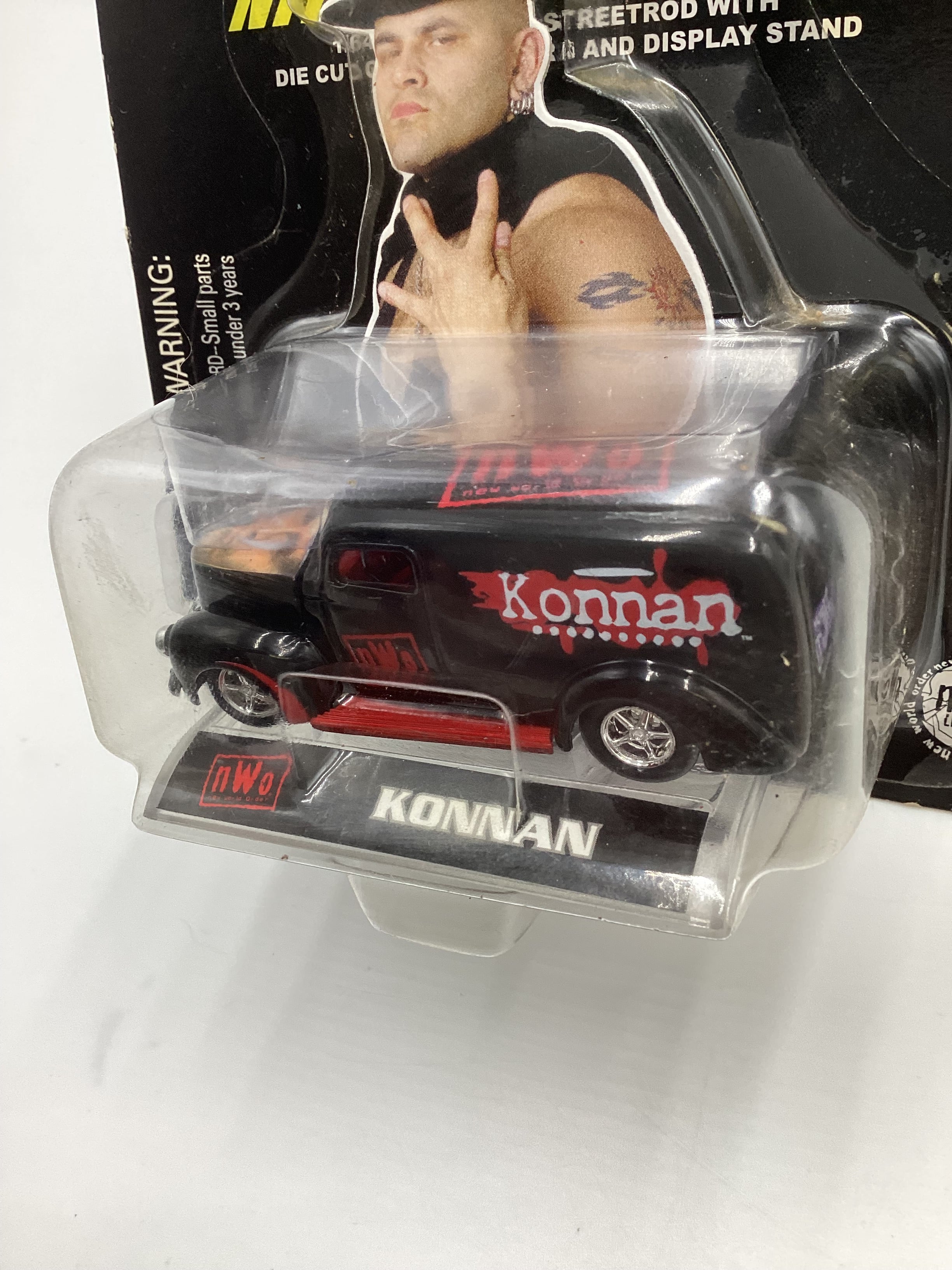 Racing Champions NWO Nitro Streetrods Konnan 40 Custom Delivery Black *Veins* SR - Image 4