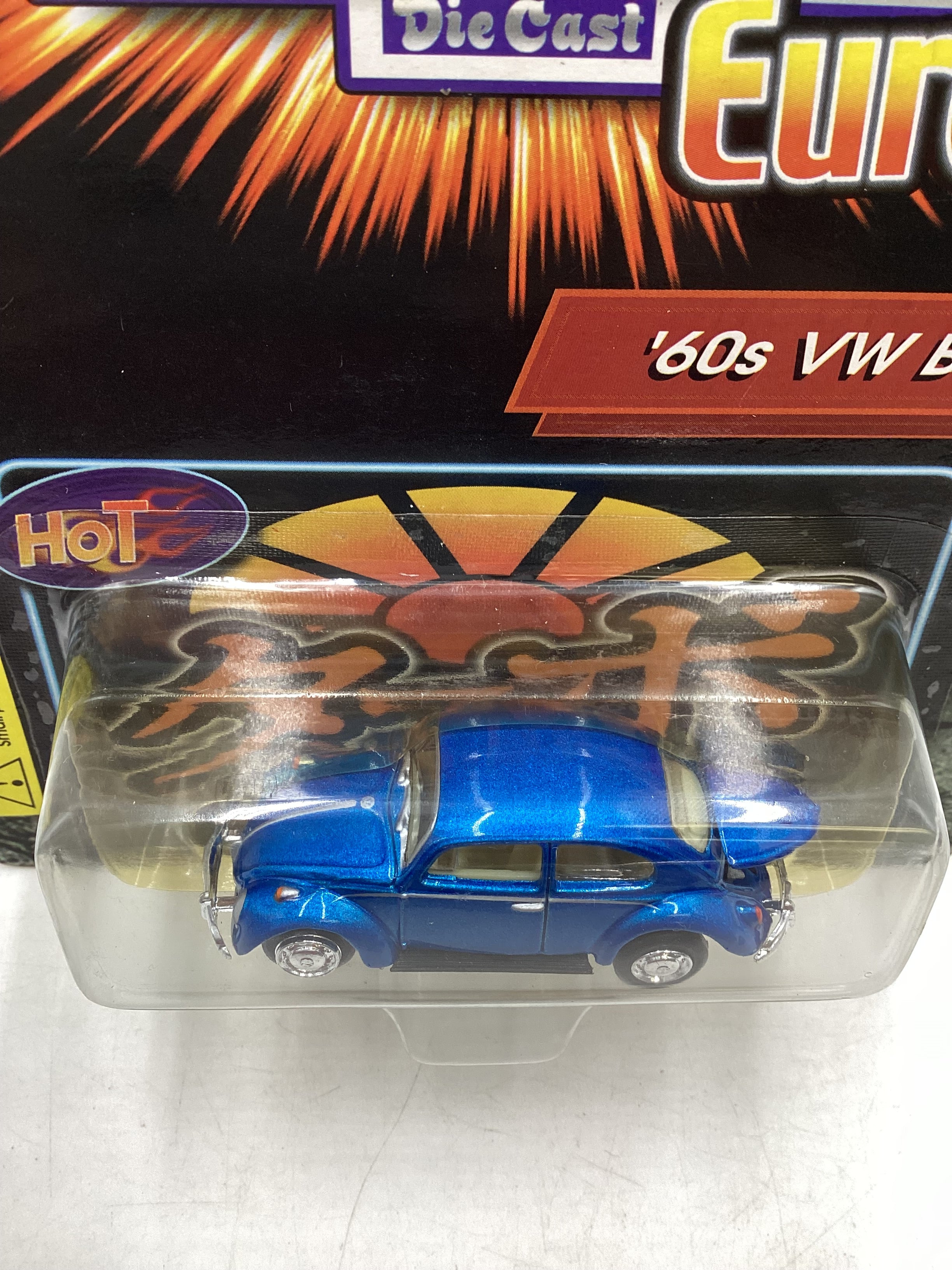 Revell Hot Hatch Diecast Euros 60’s VW Beetle Blue - Image 6