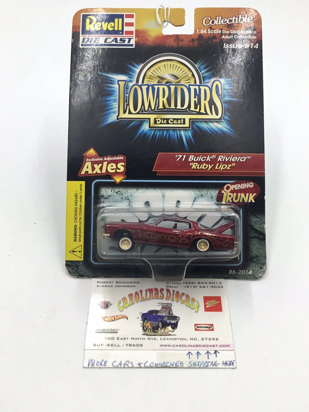 Revell Lowriders 1971 Buick Riviera Ruby Lipz
